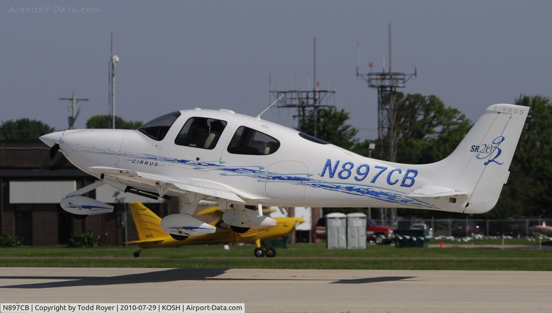 N897CB, 2007 Cirrus SR20 C/N 1784, EAA AIRVENTURE 2010