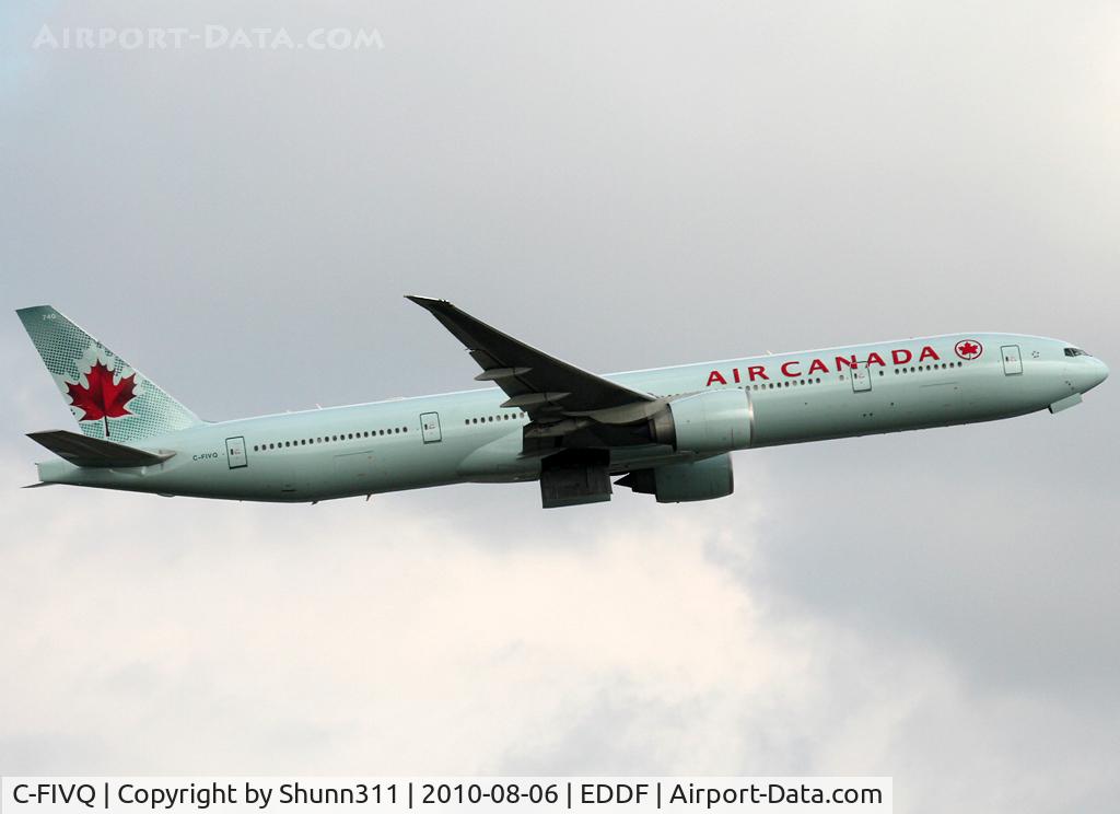 C-FIVQ, 2008 Boeing 777-333/ER C/N 35240, Taking off rwy 07L