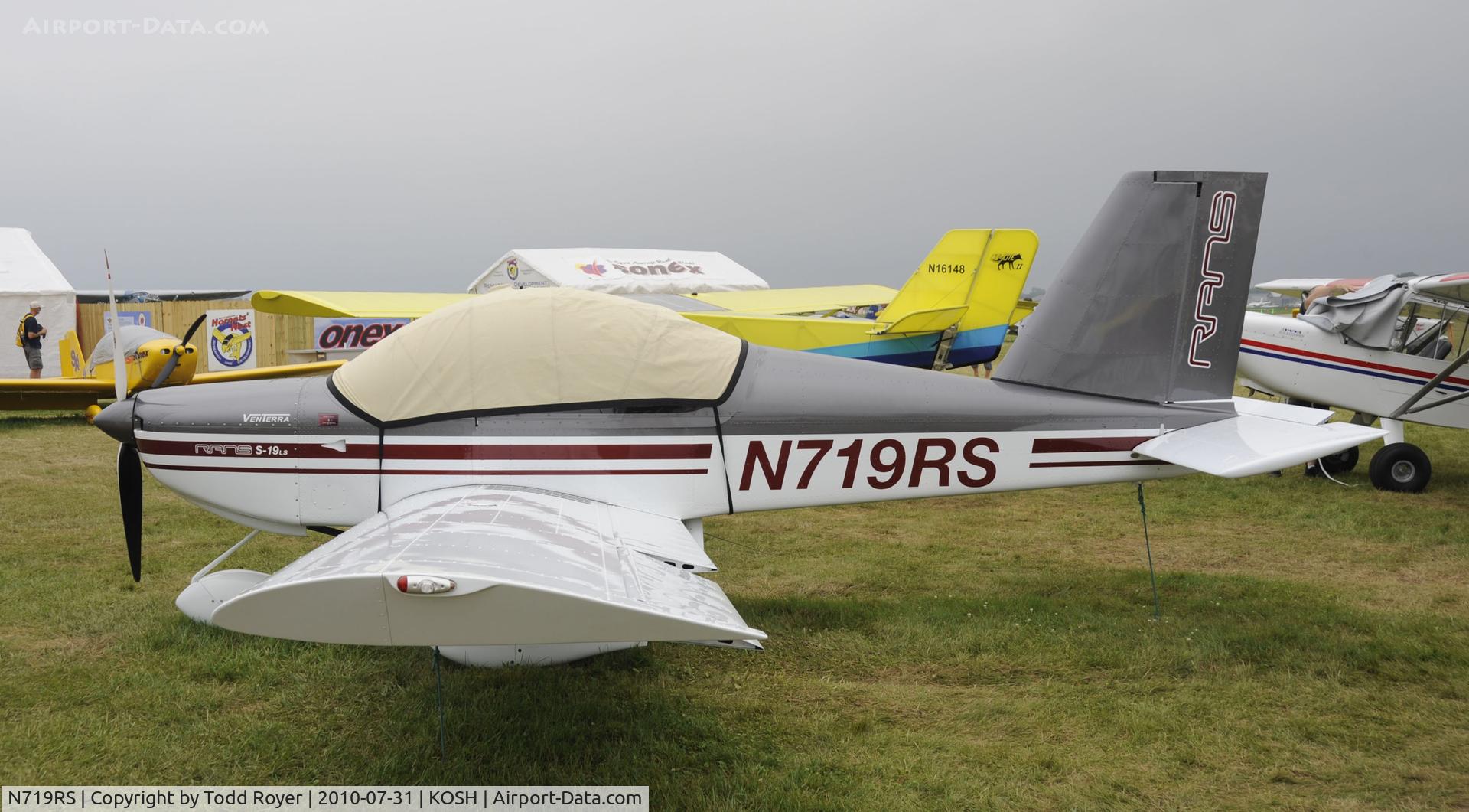 N719RS, 2007 Rans S-19 Venterra C/N 070600001, EAA AIRVENTURE 2010