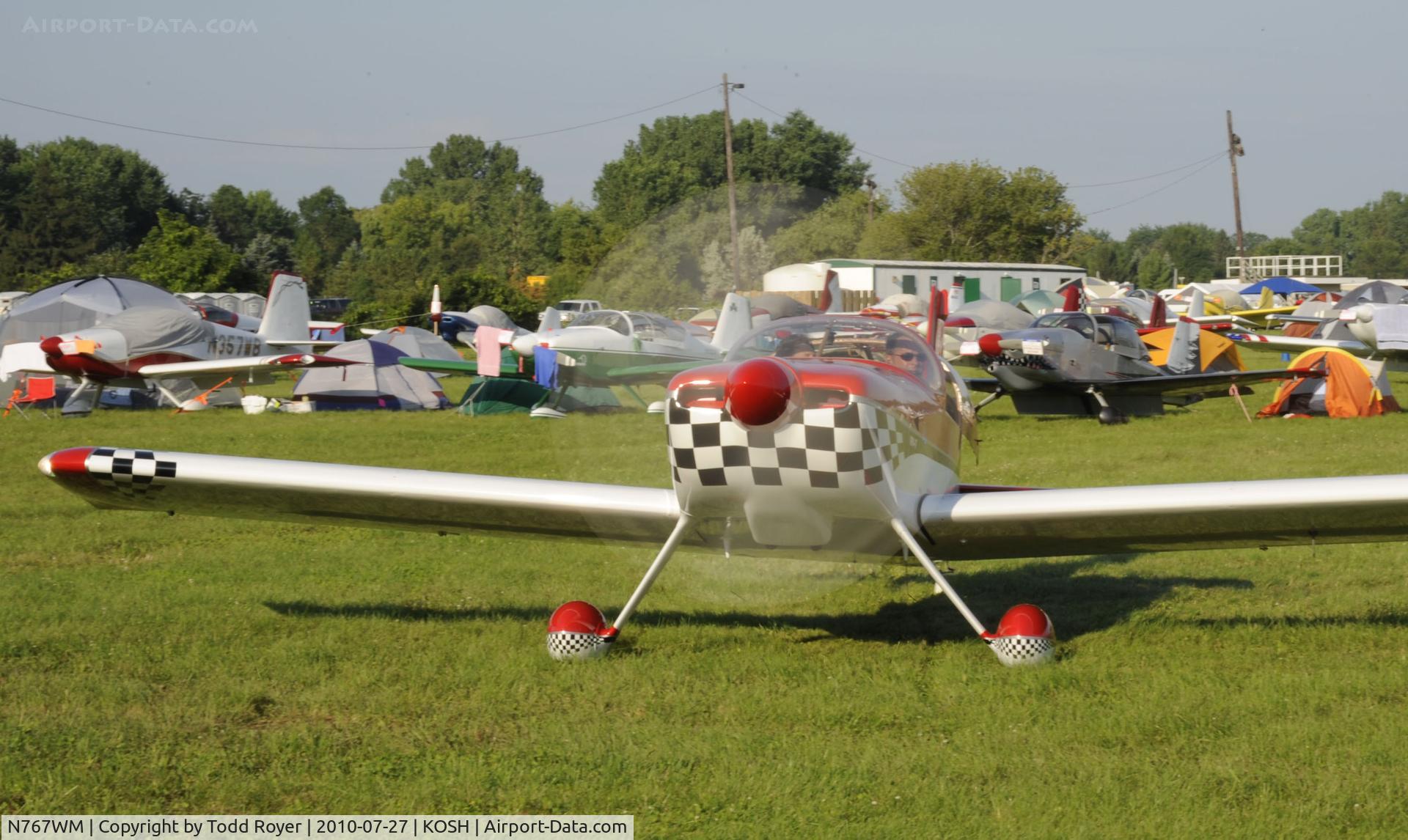 N767WM, Vans RV-7 C/N 71293, EAA AIRVENTURE 2010