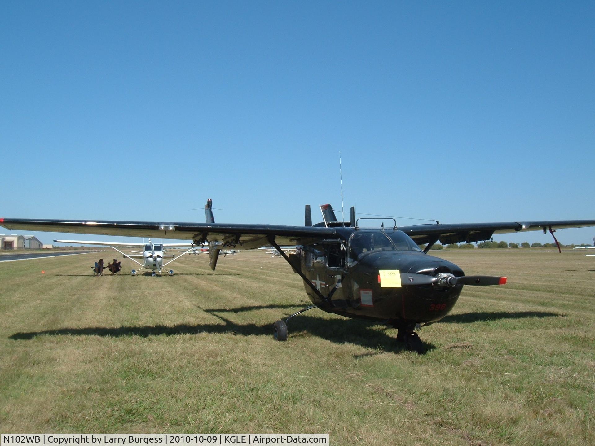 N102WB, 1967 Cessna M337B (O-2A) Super Skymaster C/N 337M-0104 (67-21398), 1967 Cessna M337B C/N 337M0104

at the Fall Festival of Flight — the 48th Annual Fly-in at the Gainesville Municipal Airport hosted by the Texas Chapter of the Antique Airplane Association