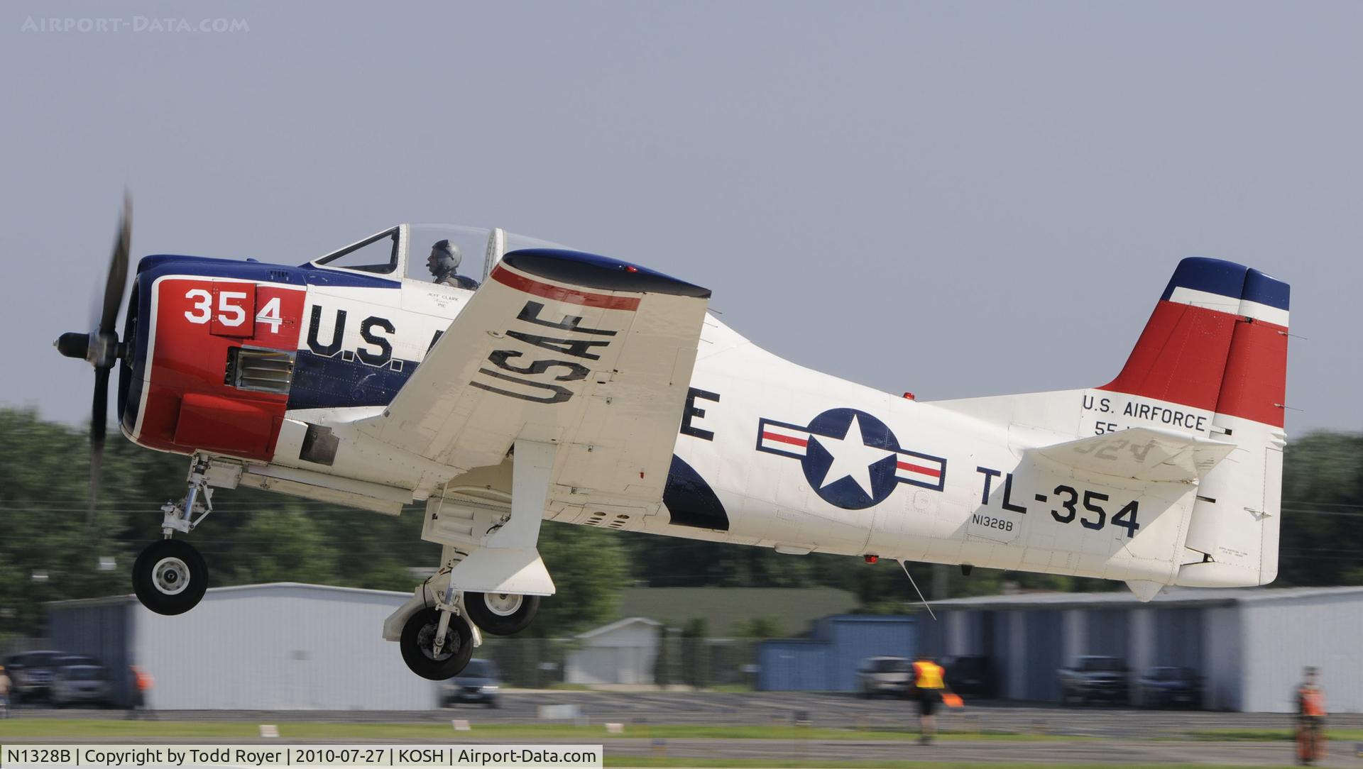 N1328B, 1955 North American T-28B Trojan C/N 200-425, EAA AIRVENTURE 2010