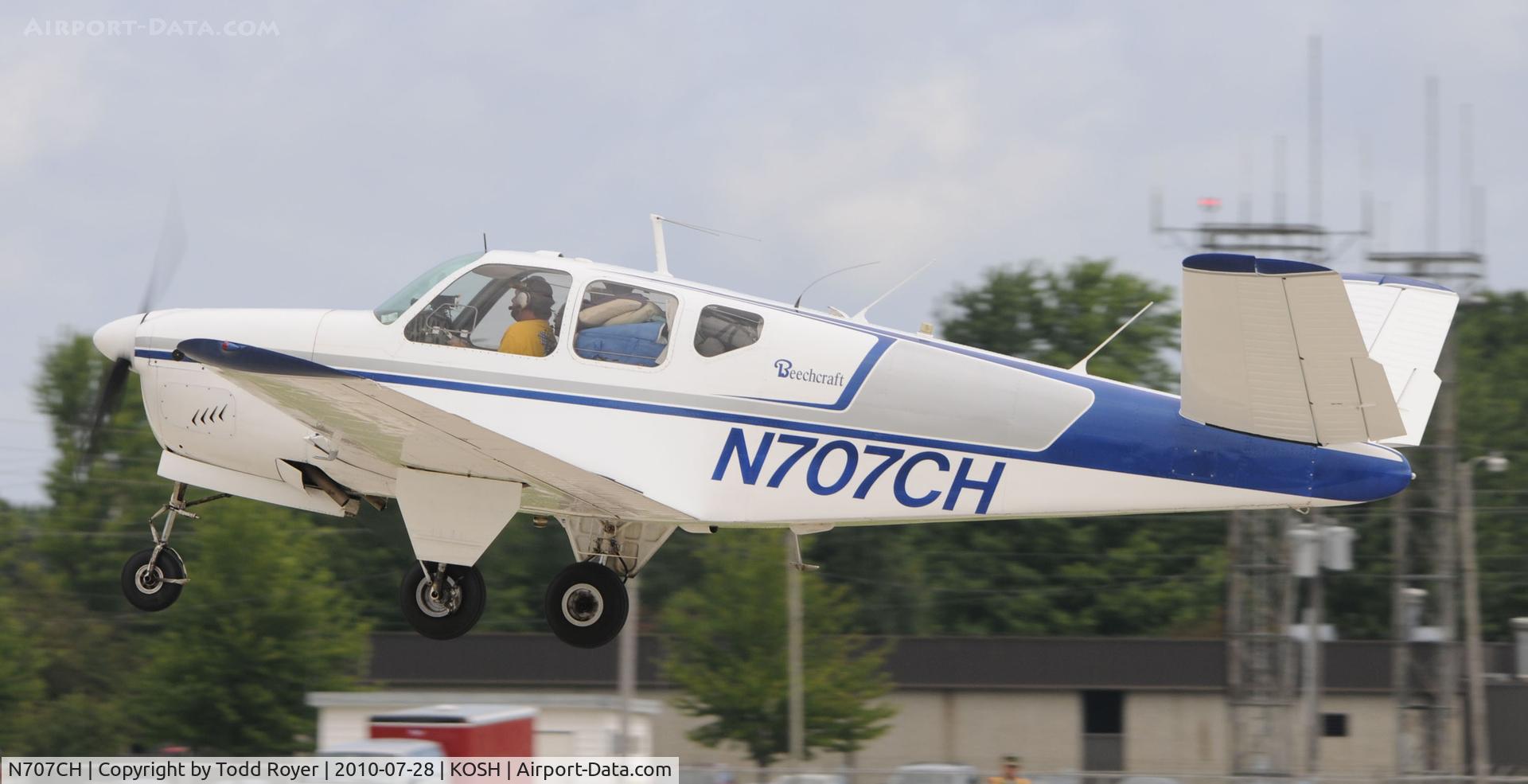 N707CH, 1957 Beech H35 Bonanza C/N D-5294, EAA AIRVENTURE 2010