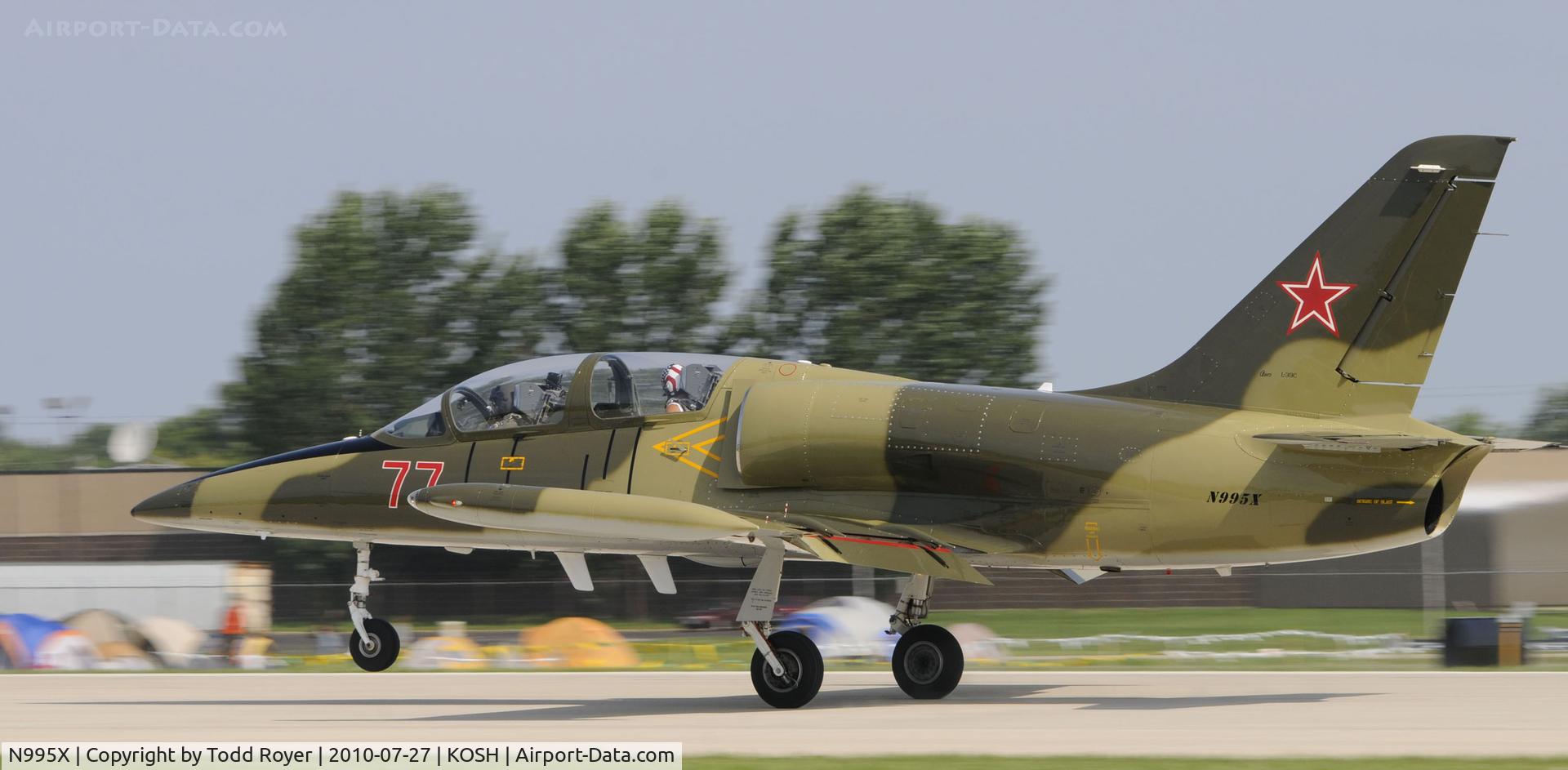 N995X, 1983 Aero L-39C Albatros C/N 332507, EAA AIRVENTURE 2010