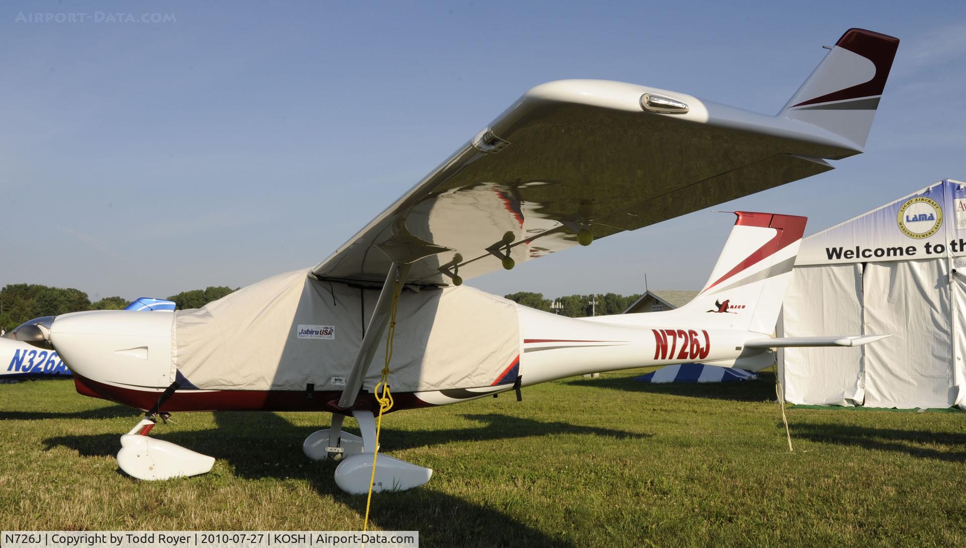N726J, Jabiru J230-SP C/N 677, EAA AIRVENTURE 2010