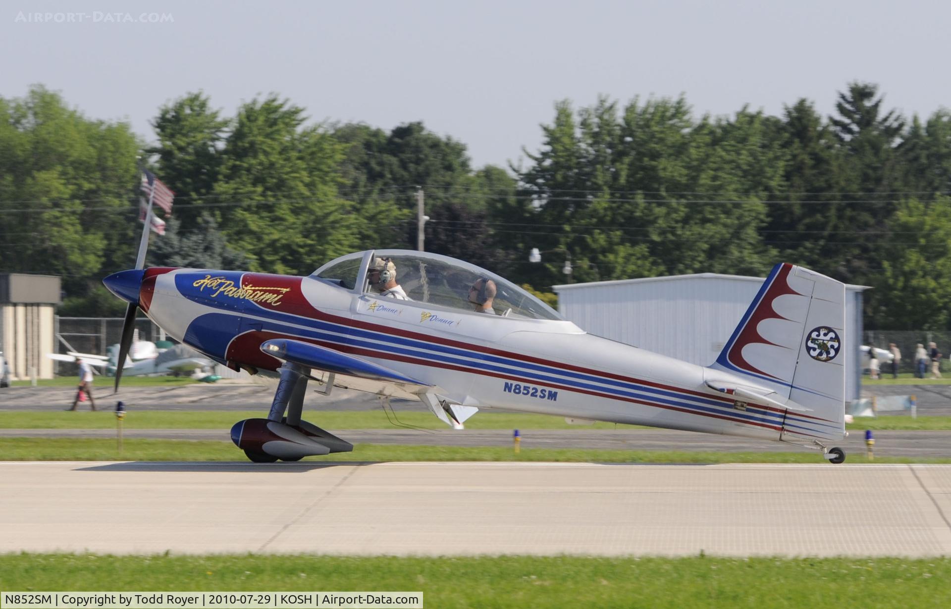 N852SM, Vans RV-8 C/N 82762, EAA AIRVENTURE 2010