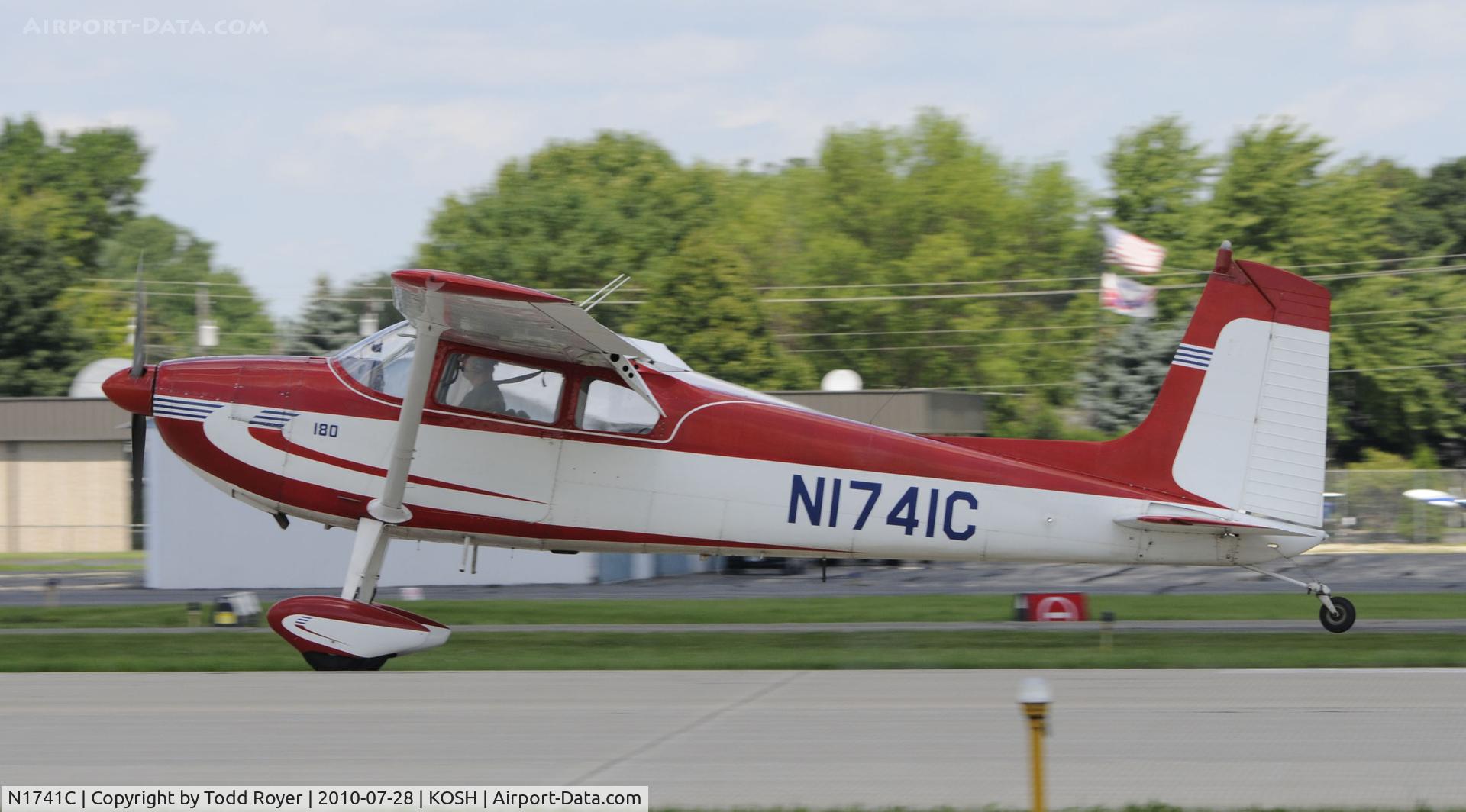 N1741C, 1953 Cessna 180 C/N 30441, EAA AIRVENTURE 2010