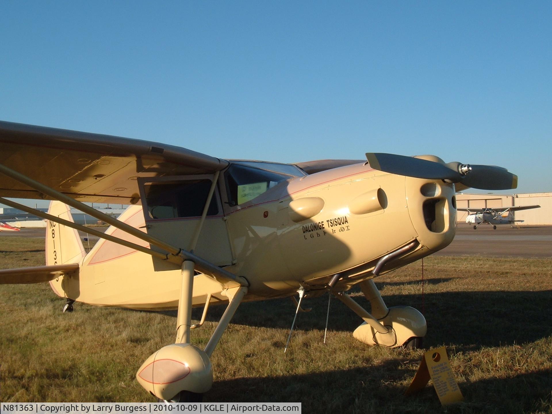 N81363, 1946 Fairchild 24R-46 C/N R46263, At the Fall Festival of Flight — the 48th Annual Fly-in at the Gainesville Municipal Airport hosted by the Texas Chapter of the Antique Airplane Association