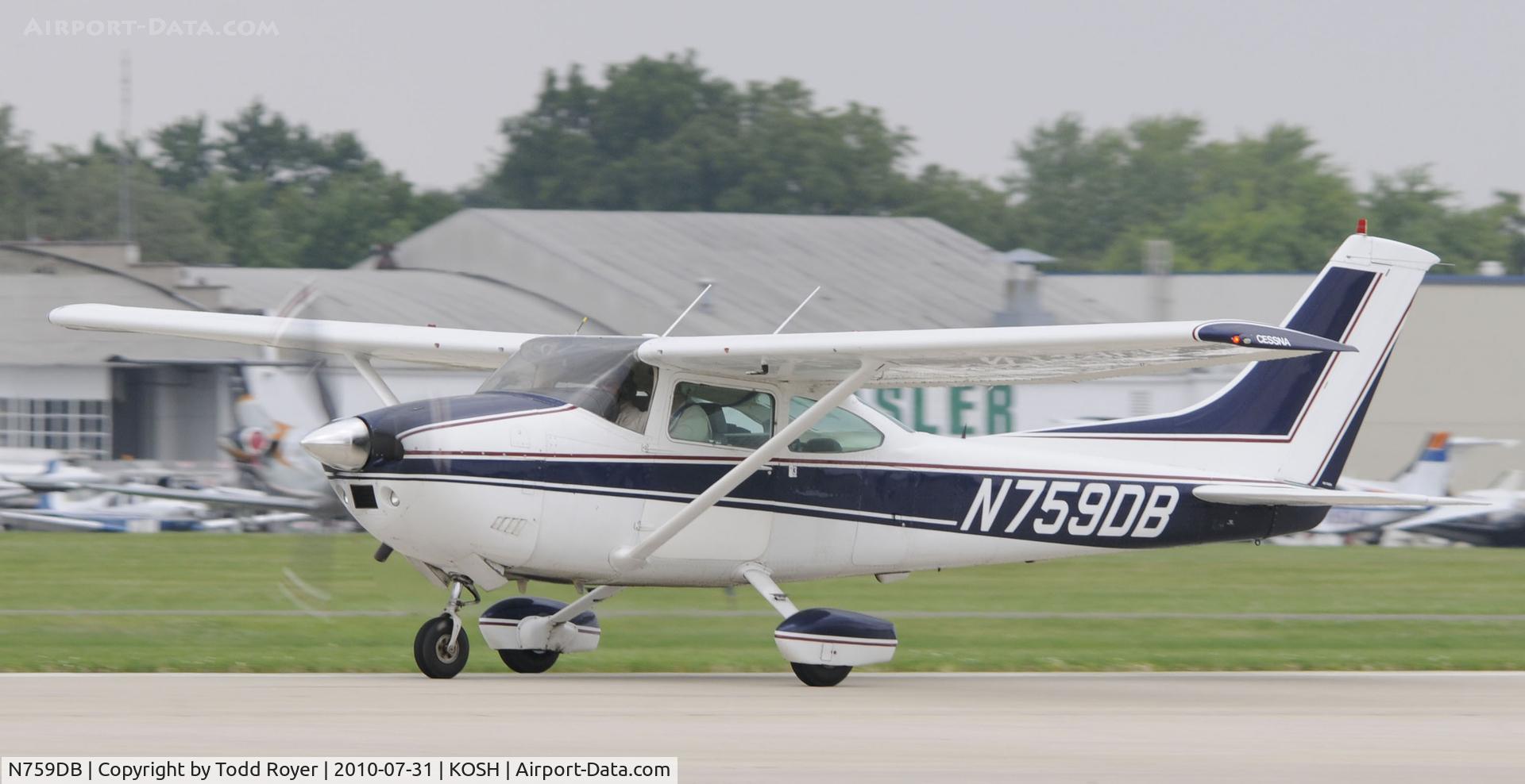 N759DB, 1977 Cessna 182Q Skylane C/N 18265901, EAA AIRVENTURE 2010