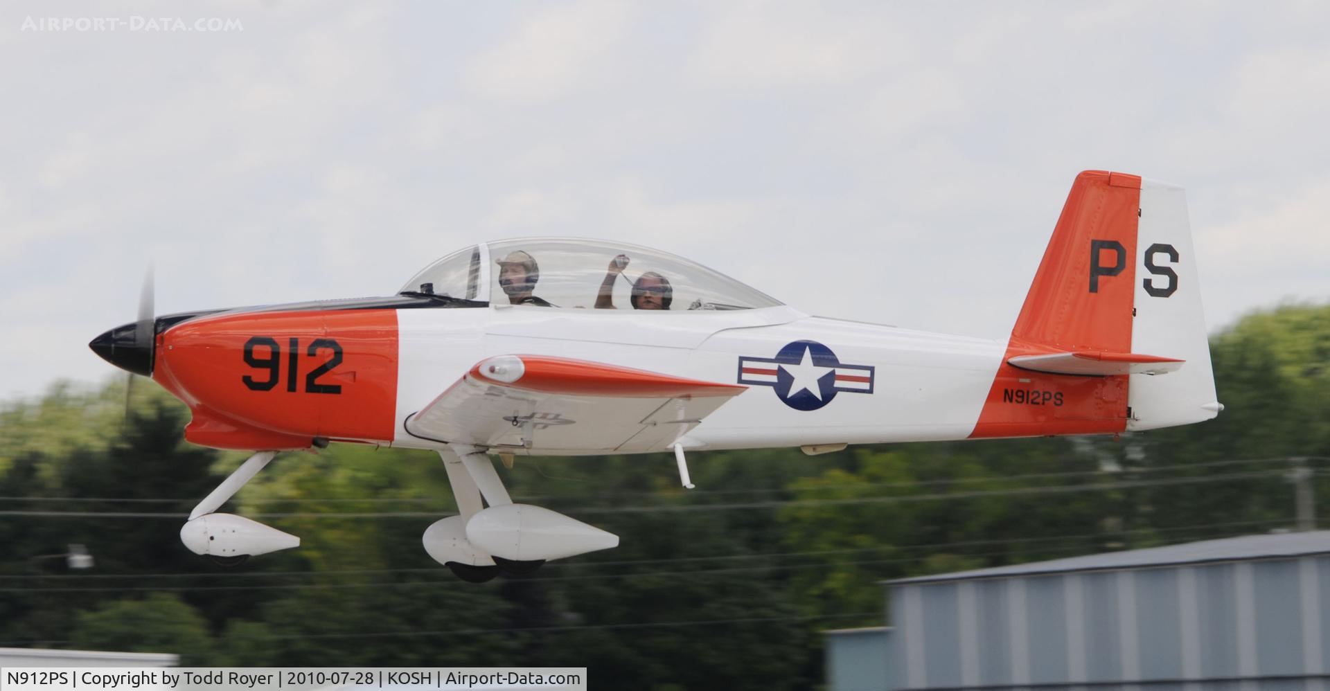 N912PS, 2008 Vans RV-8A C/N 82479, EAA AIRVENTURE 2010