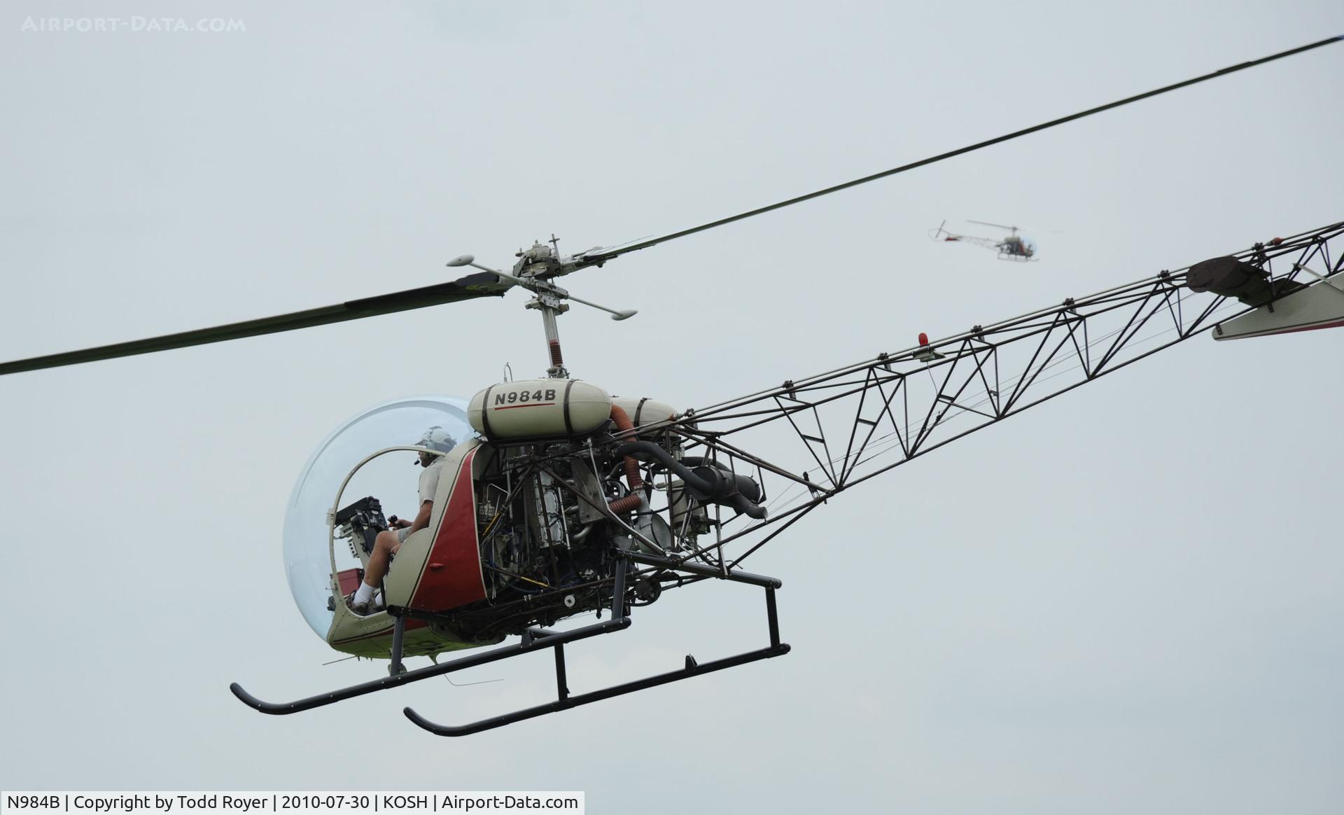 N984B, 1955 Bell 47G-2 C/N 1382, EAA AIRVENTURE 2010