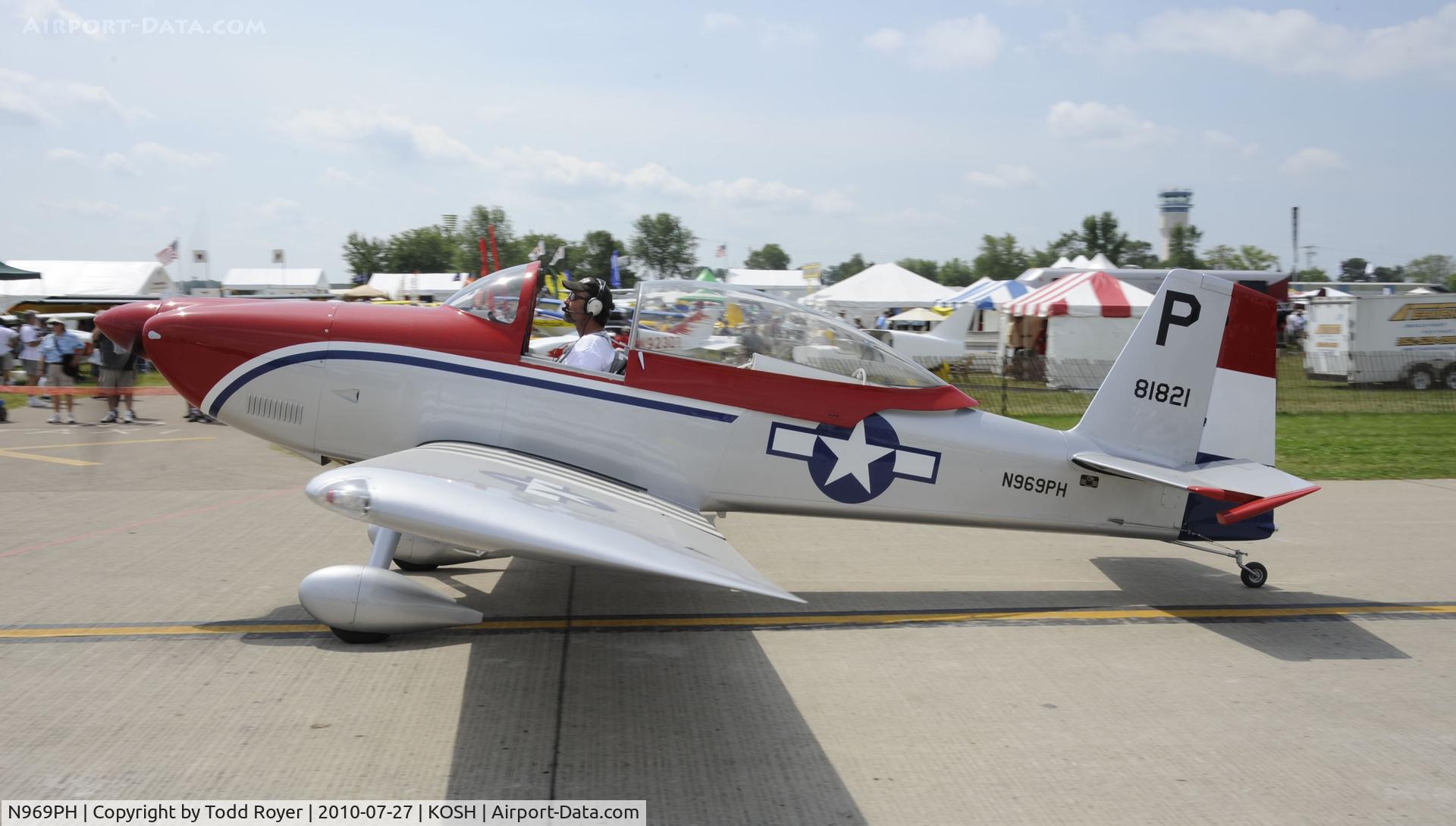 N969PH, Vans RV-8 C/N 81821, EAA AIRVENTURE 2010