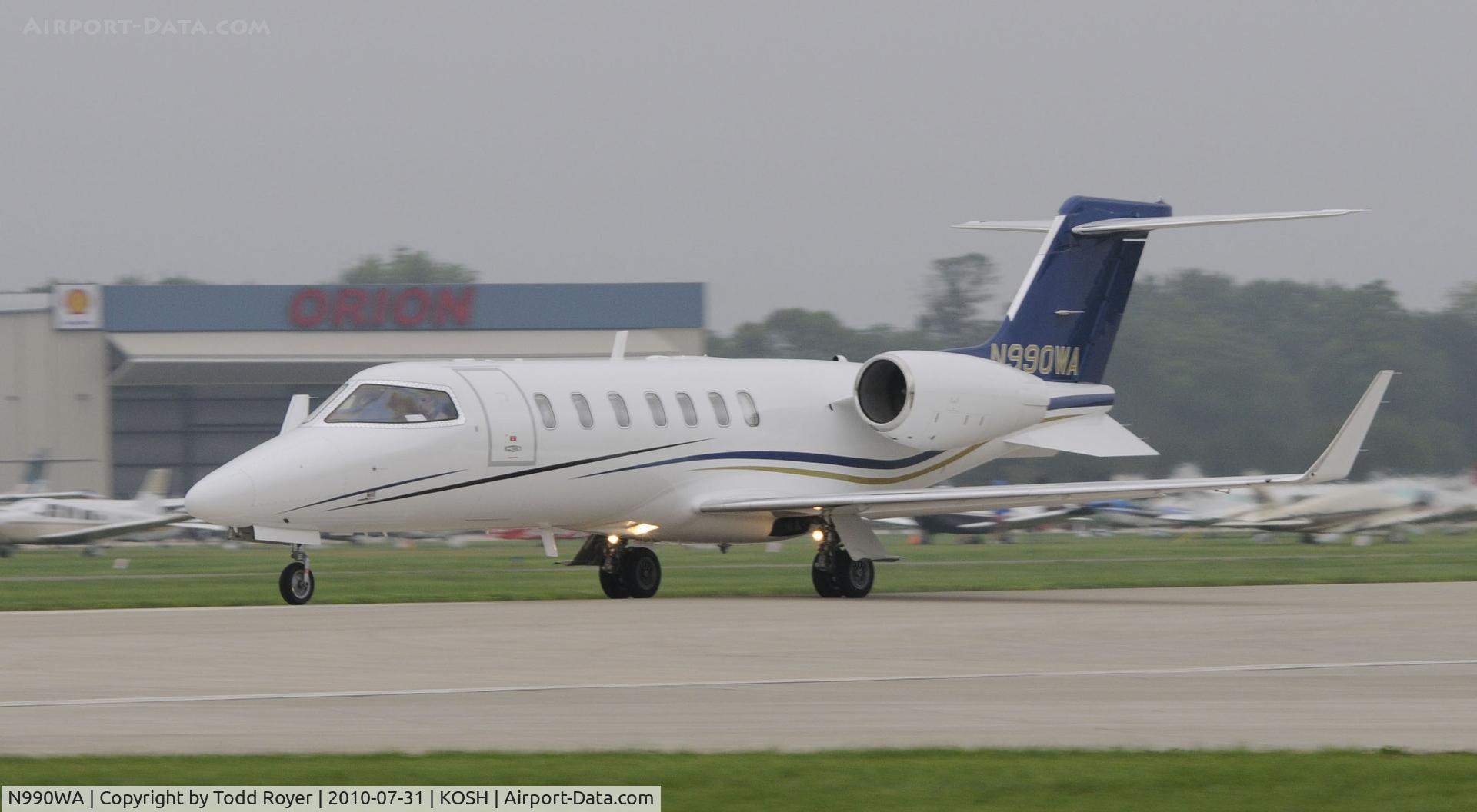 N990WA, Learjet 45 C/N 2122, EAA AIRVENTURE 2010