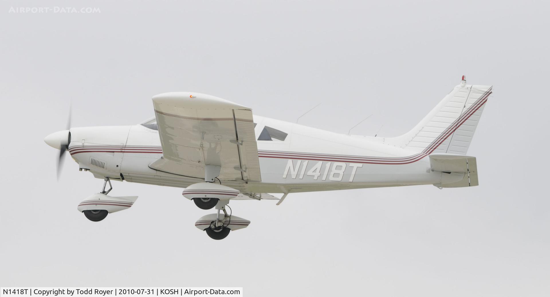 N1418T, 1972 Piper PA-28-180 C/N 28-7205295, EAA AIRVENTURE 2010