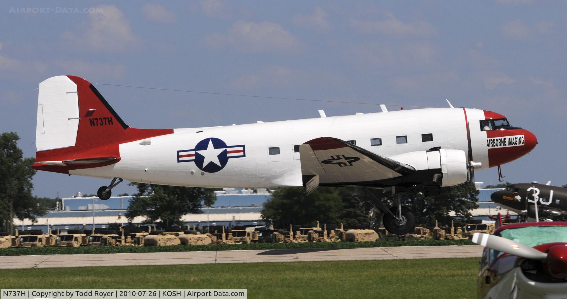 N737H, 1942 Douglas R4D-1 (DC-3C) C/N 6062, EAA AIRVENTURE 2010
