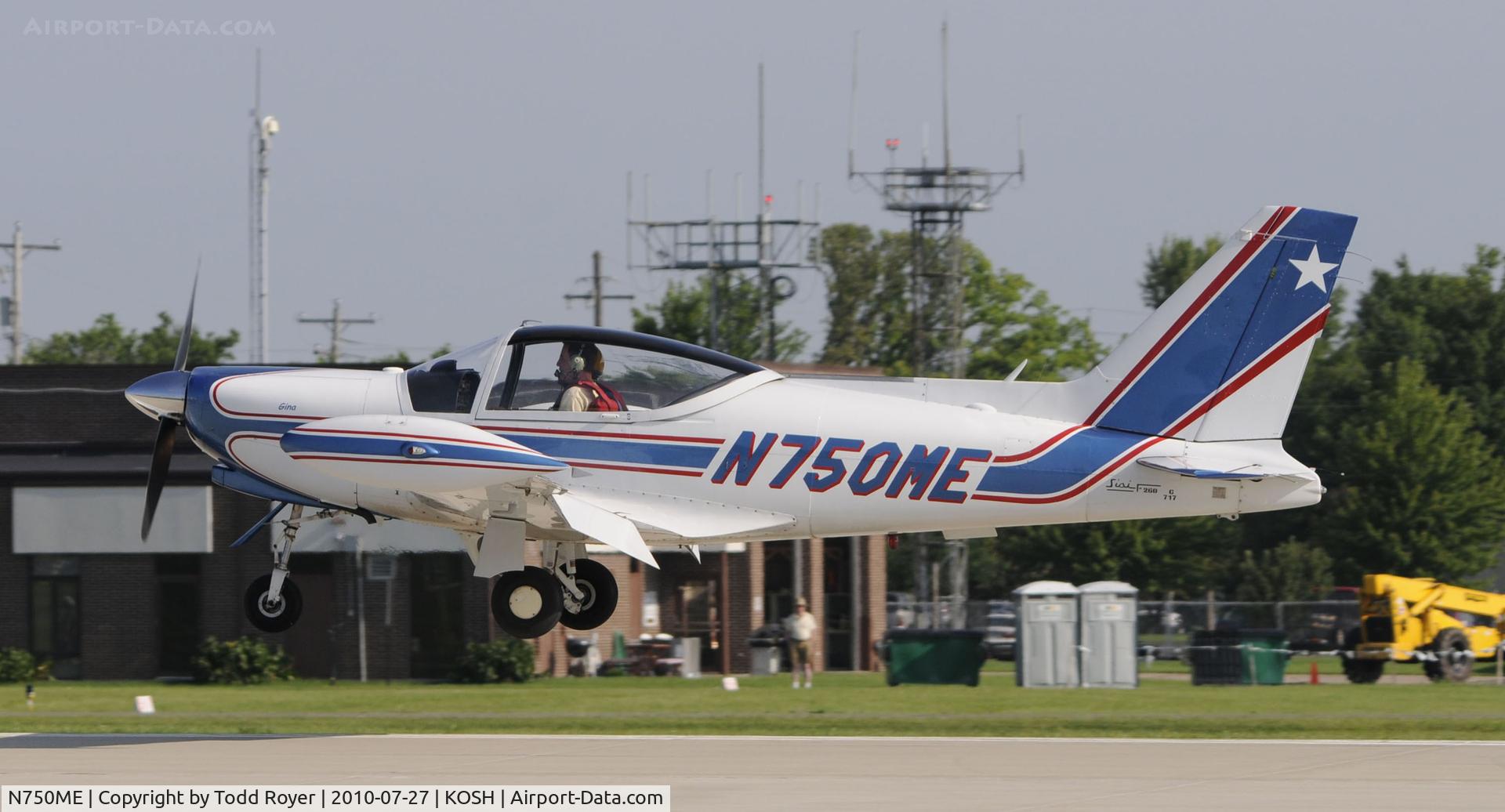 N750ME, 1983 SIAI-Marchetti SF-260 C/N 717, EAA AIRVENTURE 2010
