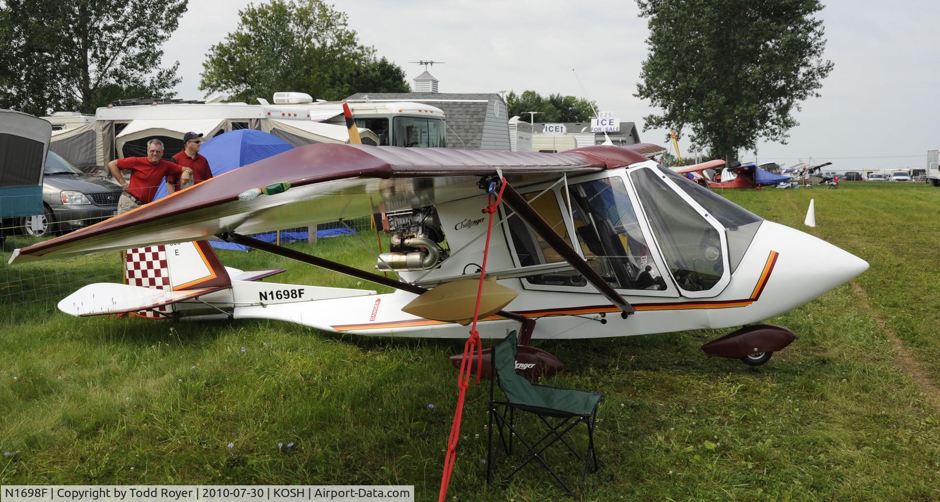 N1698F, 2003 Quad City Challenger II C/N CH2-0801-2124, EAA AIRVENTURE 2010