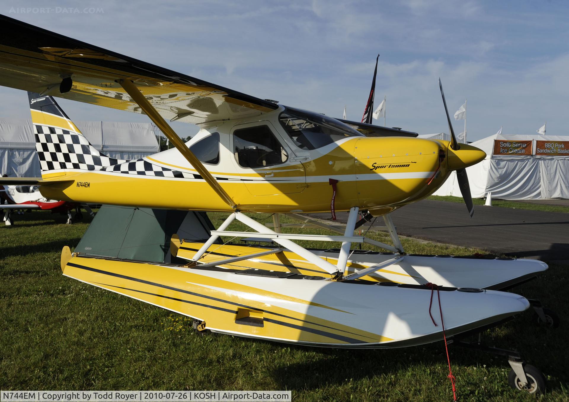 N744EM, 2007 Glasair GS-2 Sportsman C/N 7184, EAA AIRVENTURE 2010