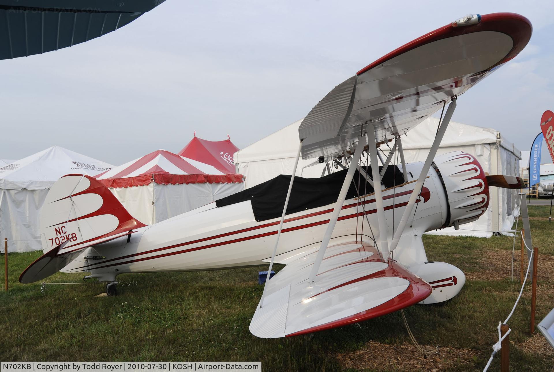 N702KB, 2008 Waco YMF-F5C C/N F5C119, EAA AIRVENTURE 2010