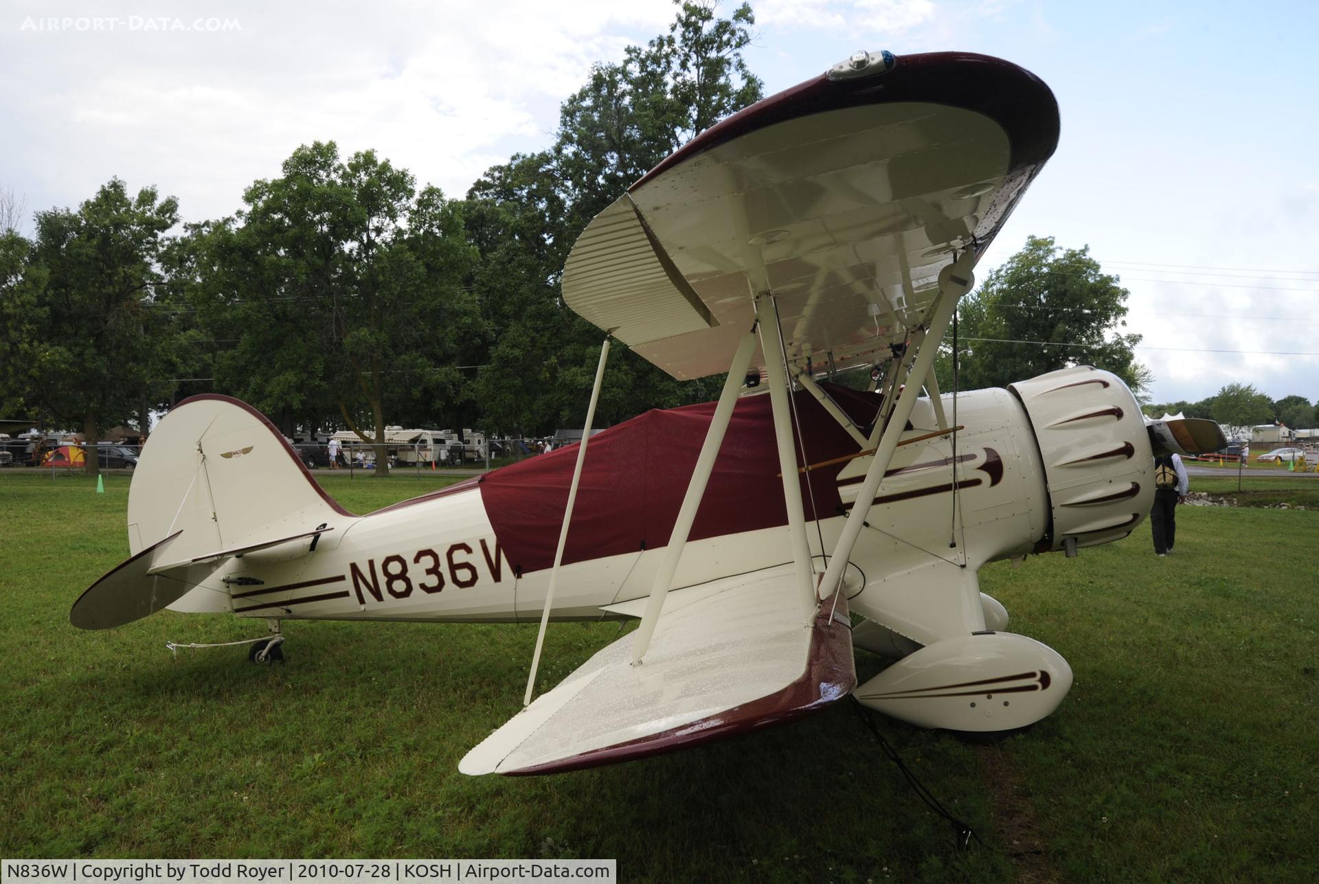 N836W, 1998 Waco YMF-F5C C/N F5C083, EAA AIRVENTURE 2010