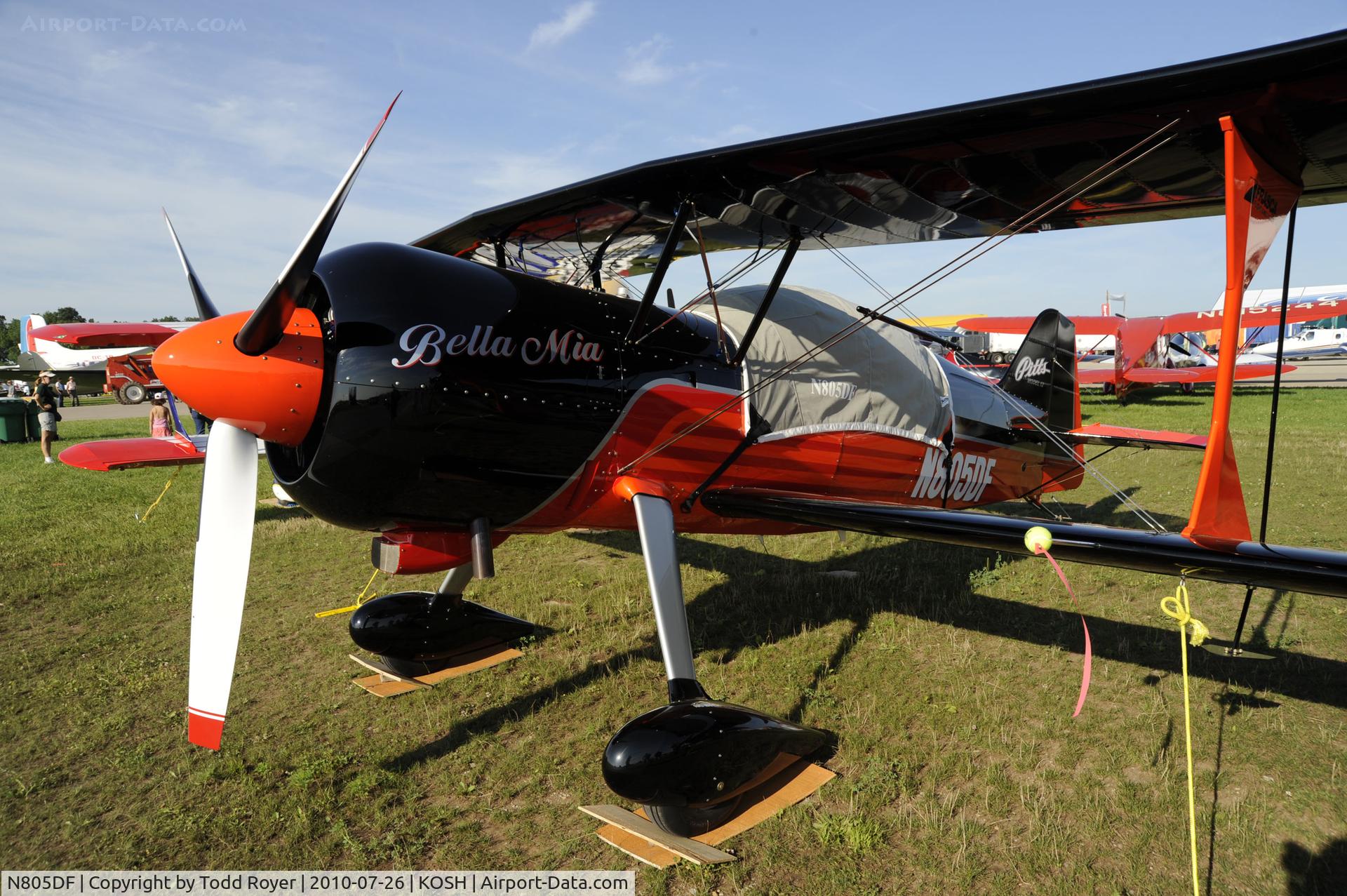N805DF, Pitts Model 12 C/N 215, EAA AIRVENTURE 2010