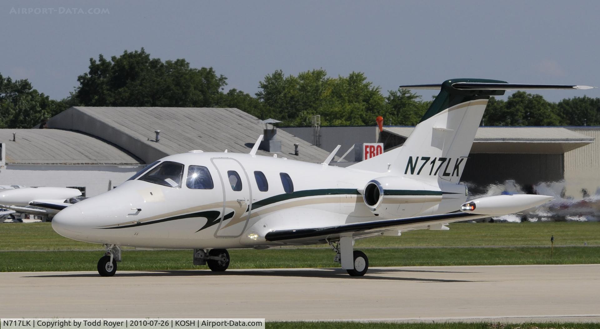 N717LK, 2007 Eclipse Aviation Corp EA500 C/N 000064, EAA AIRVENTURE 2010