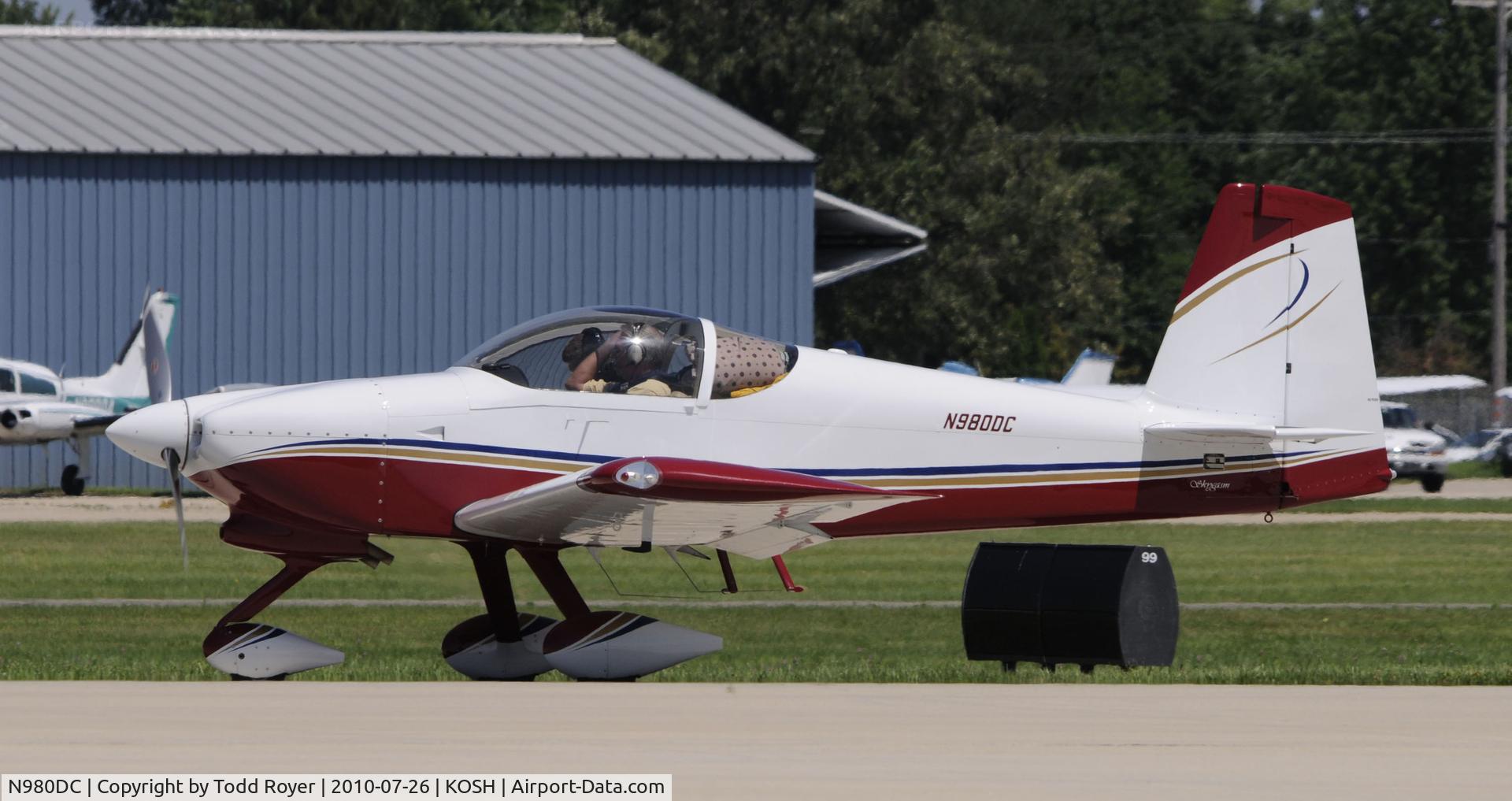 N980DC, Vans RV-7A C/N 71529, EAA AIRVENTURE 2010
