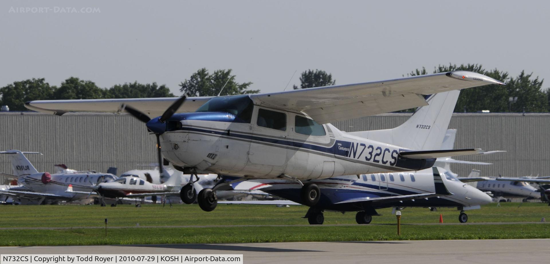 N732CS, 1976 Cessna T210L Turbo Centurion C/N 21061415, EAA AIRVENTURE 2010