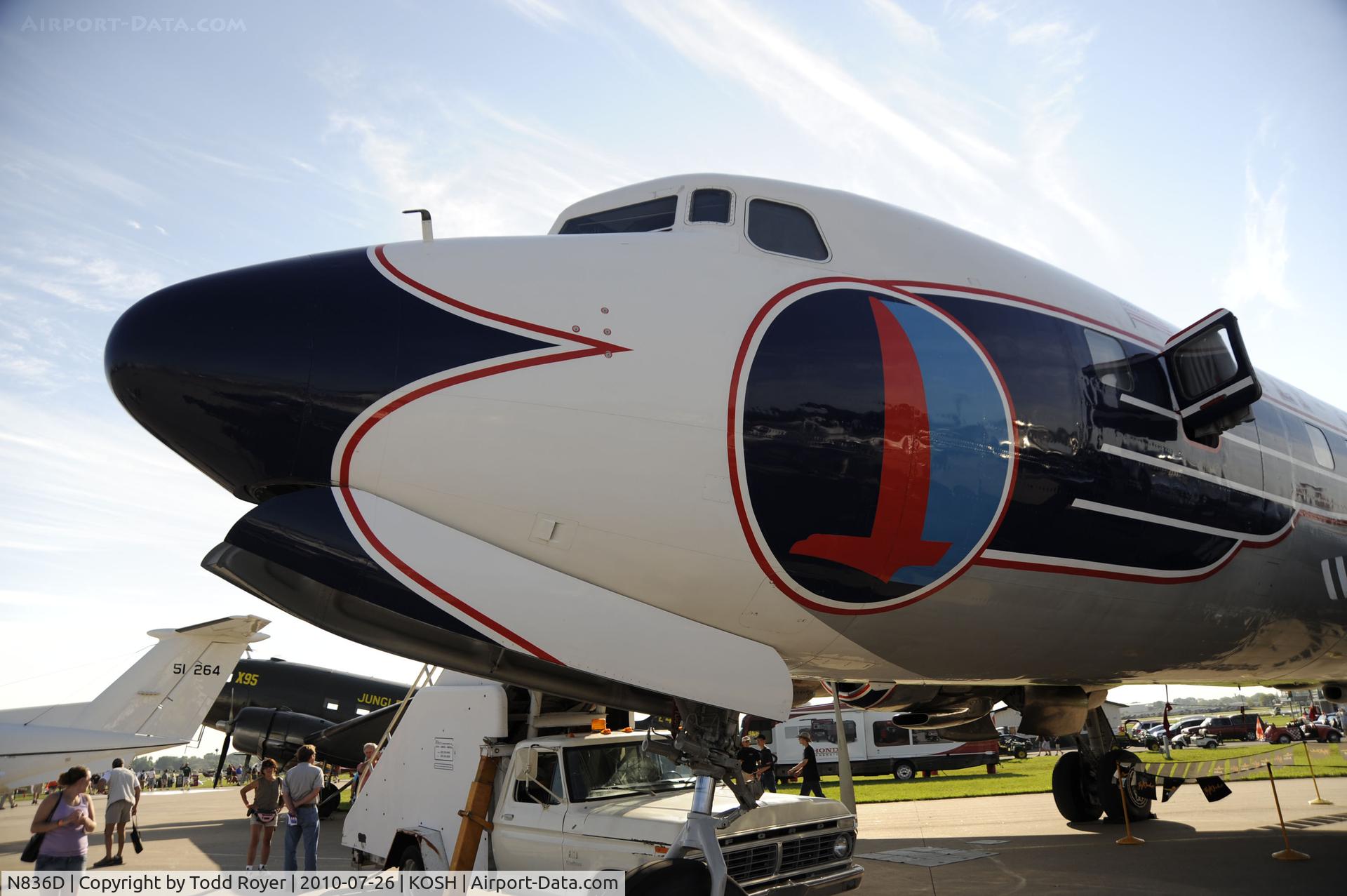 N836D, 1957 Douglas DC-7B C/N 45345, EAA AIRVENTURE 2010