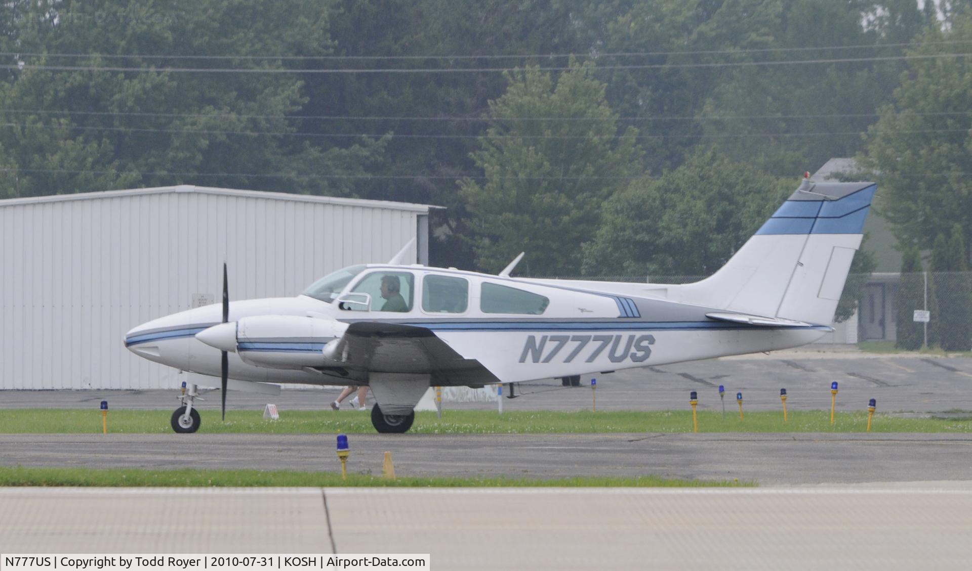 N777US, 1966 Beech C55 Baron (95-C55) C/N TE-182, EAA AIRVENTURE 2010
