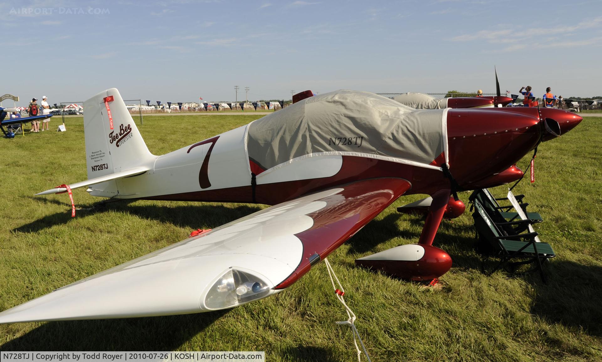 N728TJ, Vans RV-7 C/N 71317, EAA AIRVENTURE 2010