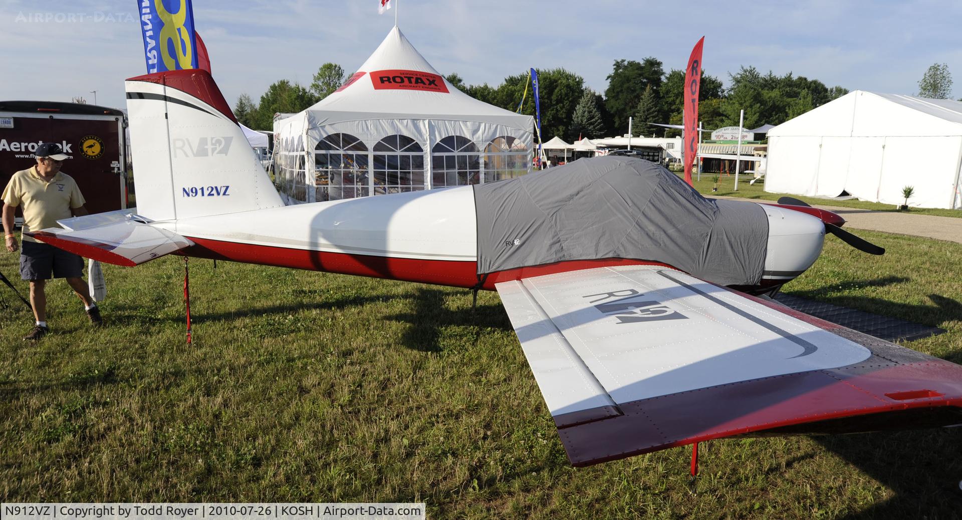 N912VZ, Vans RV-12 C/N 120171, EAA AIRVENTURE 2010