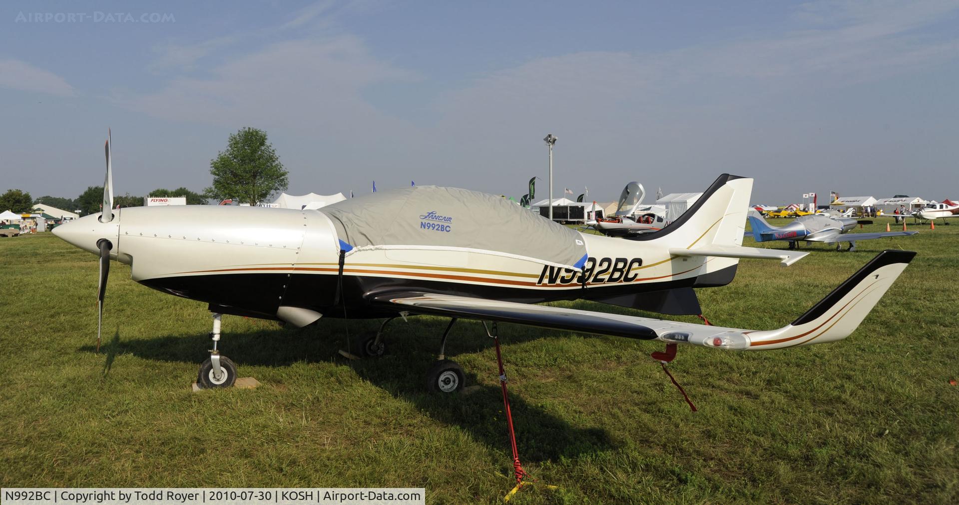 N992BC, 2007 Lancair Propjet C/N LIV-576-SFB-DO, EAA AIRVENTURE 2010