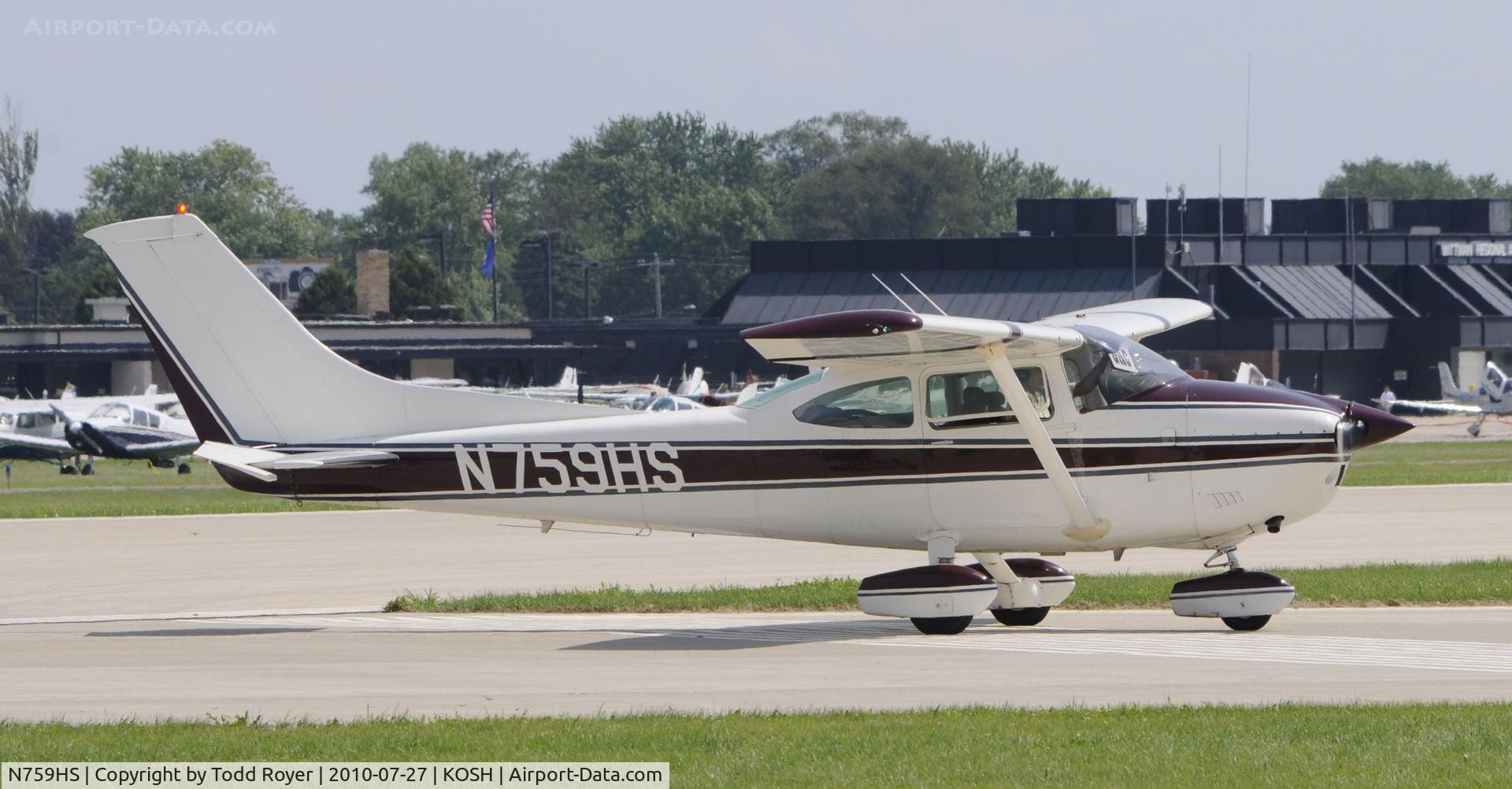 N759HS, 1977 Cessna 182Q Skylane C/N 18266012, EAA AIRVENTURE 2010