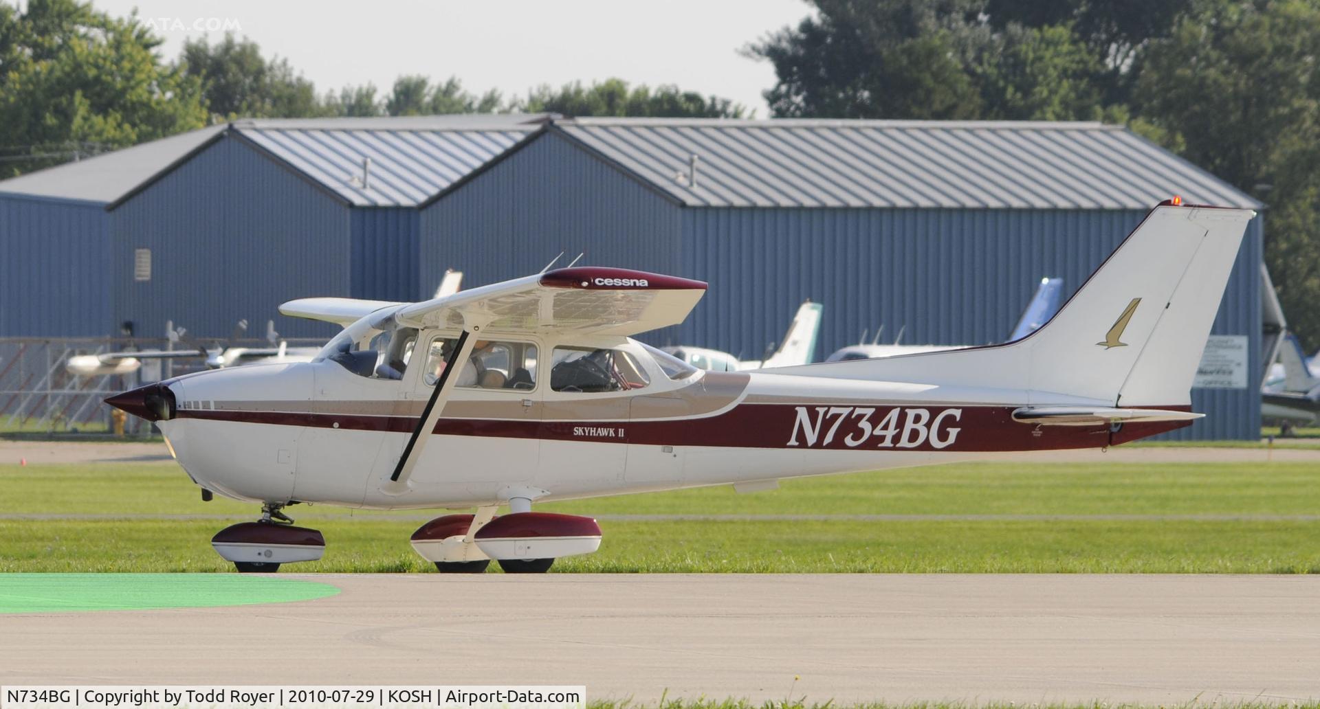 N734BG, 1977 Cessna 172N C/N 17268721, EAA AIRVENTURE 2010