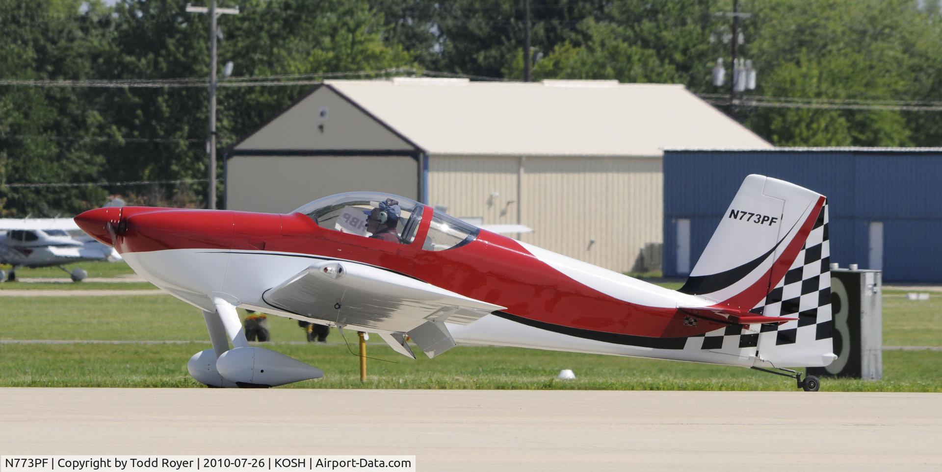 N773PF, 2008 Vans RV-7 C/N 71785, EAA AIRVENTURE 2010