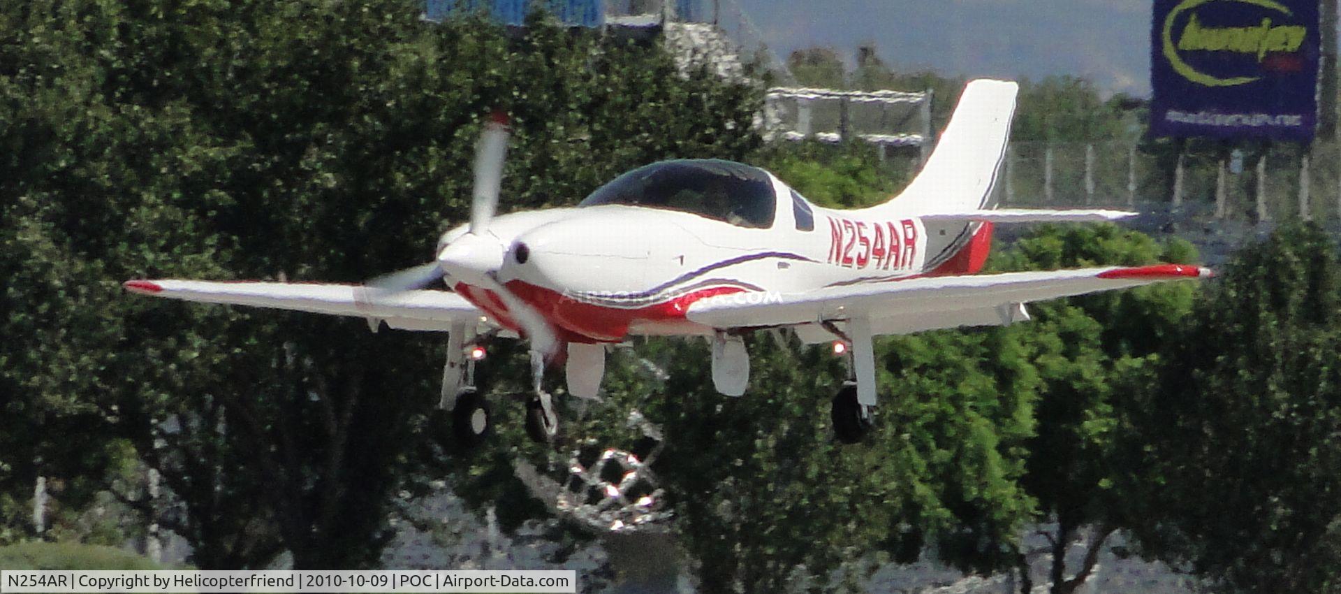 N254AR, 2006 Lancair Legacy L2K C/N L2K-253, Coming in for a fast landing on runway 26L
