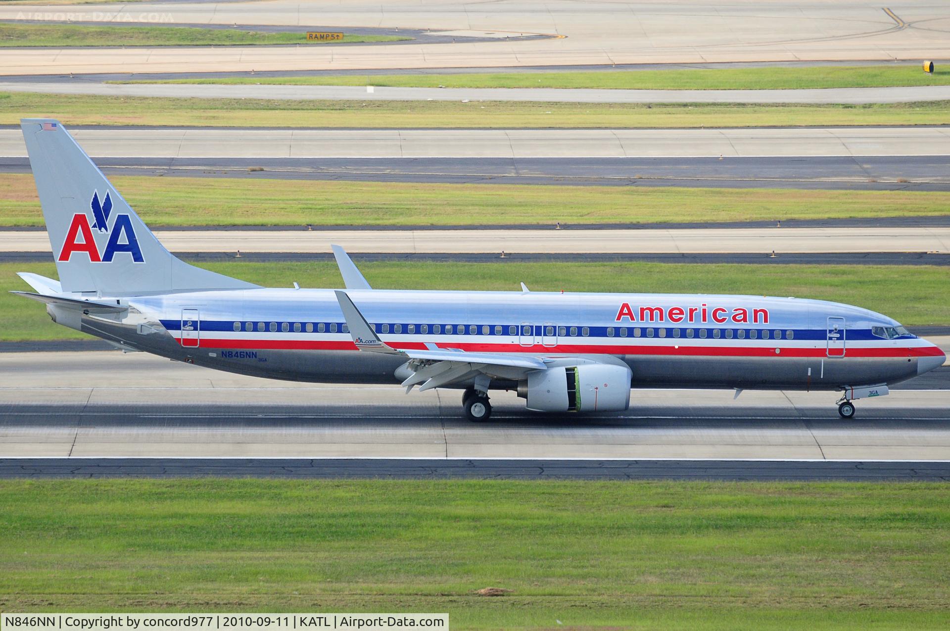 N846NN, 2010 Boeing 737-823 C/N 31101, N846NN