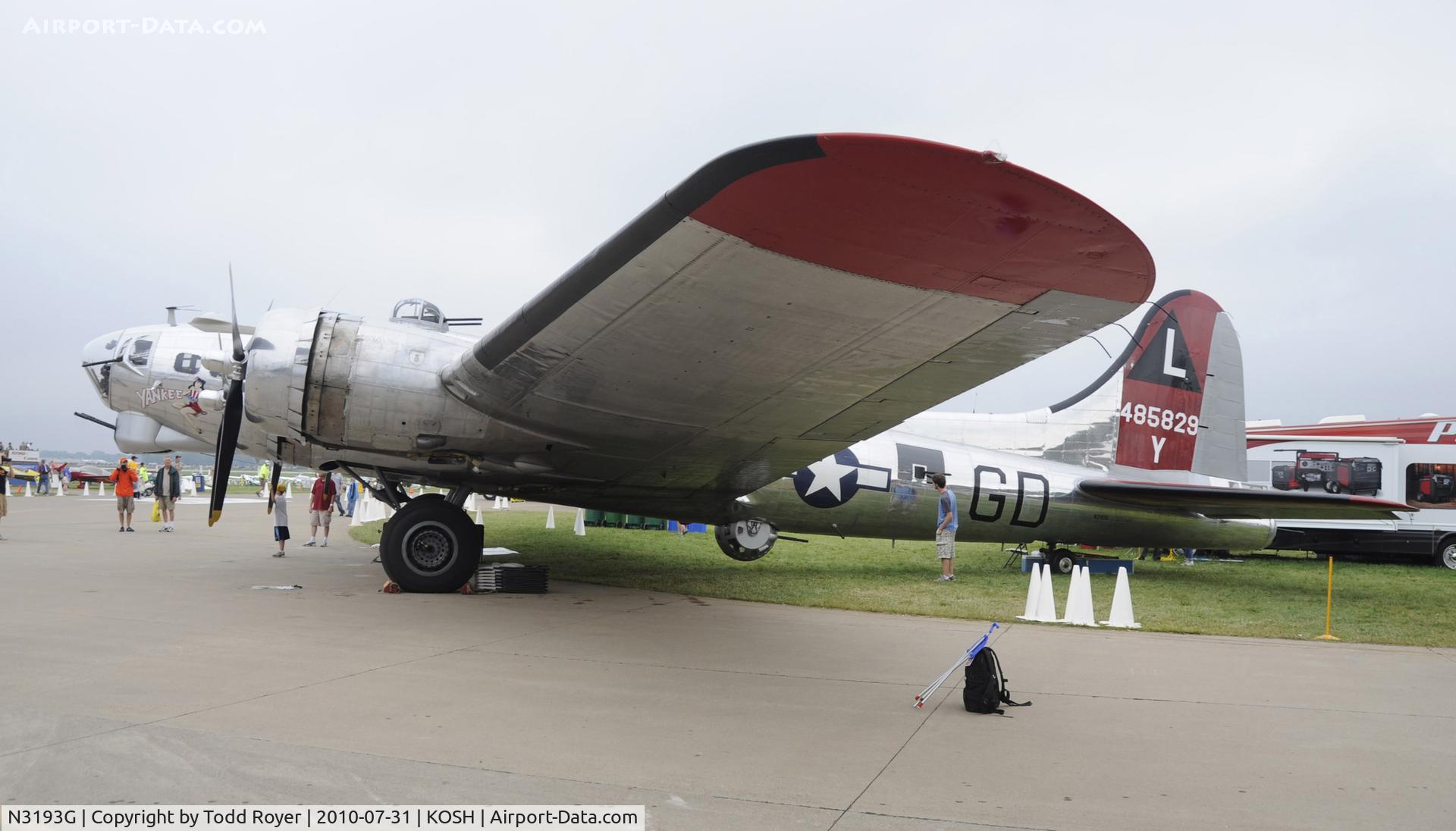 N3193G, 1944 Boeing B-17G Flying Fortress C/N 77255, EAA AIRVENTURE 2010