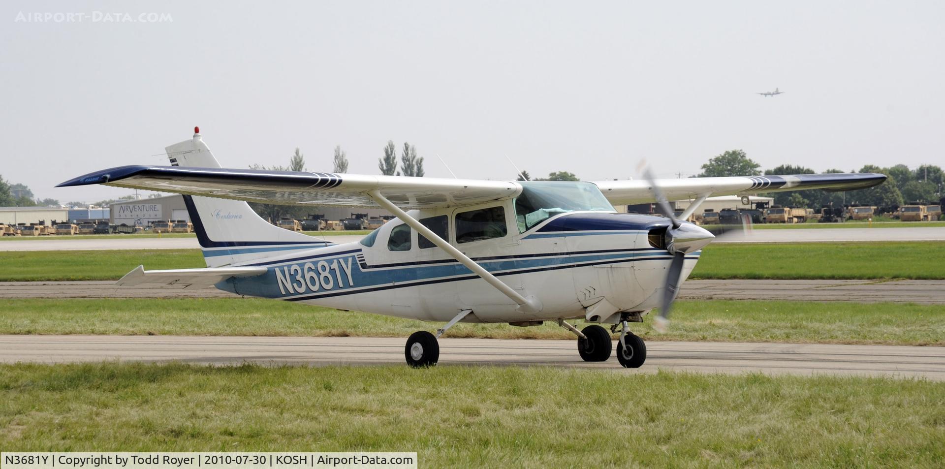 N3681Y, 1963 Cessna 210C C/N 21058181, EAA AIRVENTURE 2010