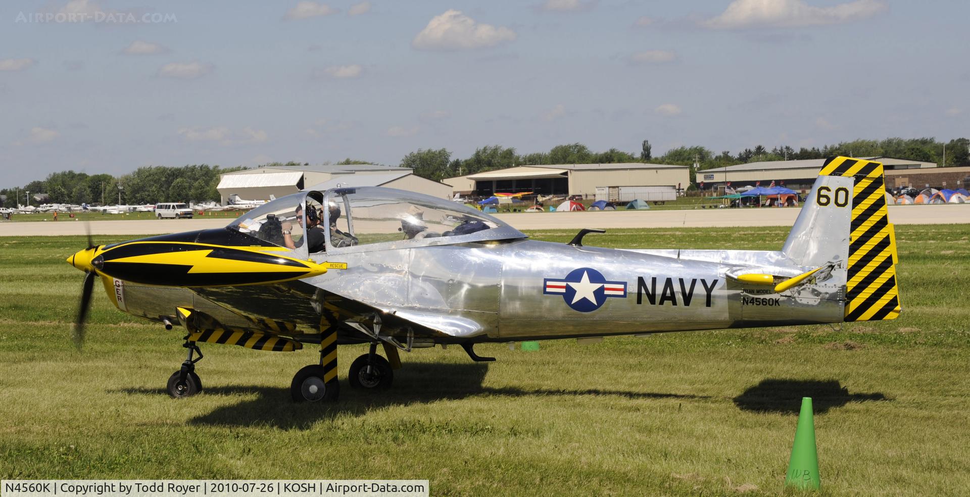 N4560K, 1948 Ryan Navion A C/N NAV-4-1560, EAA AIRVENTURE 2010