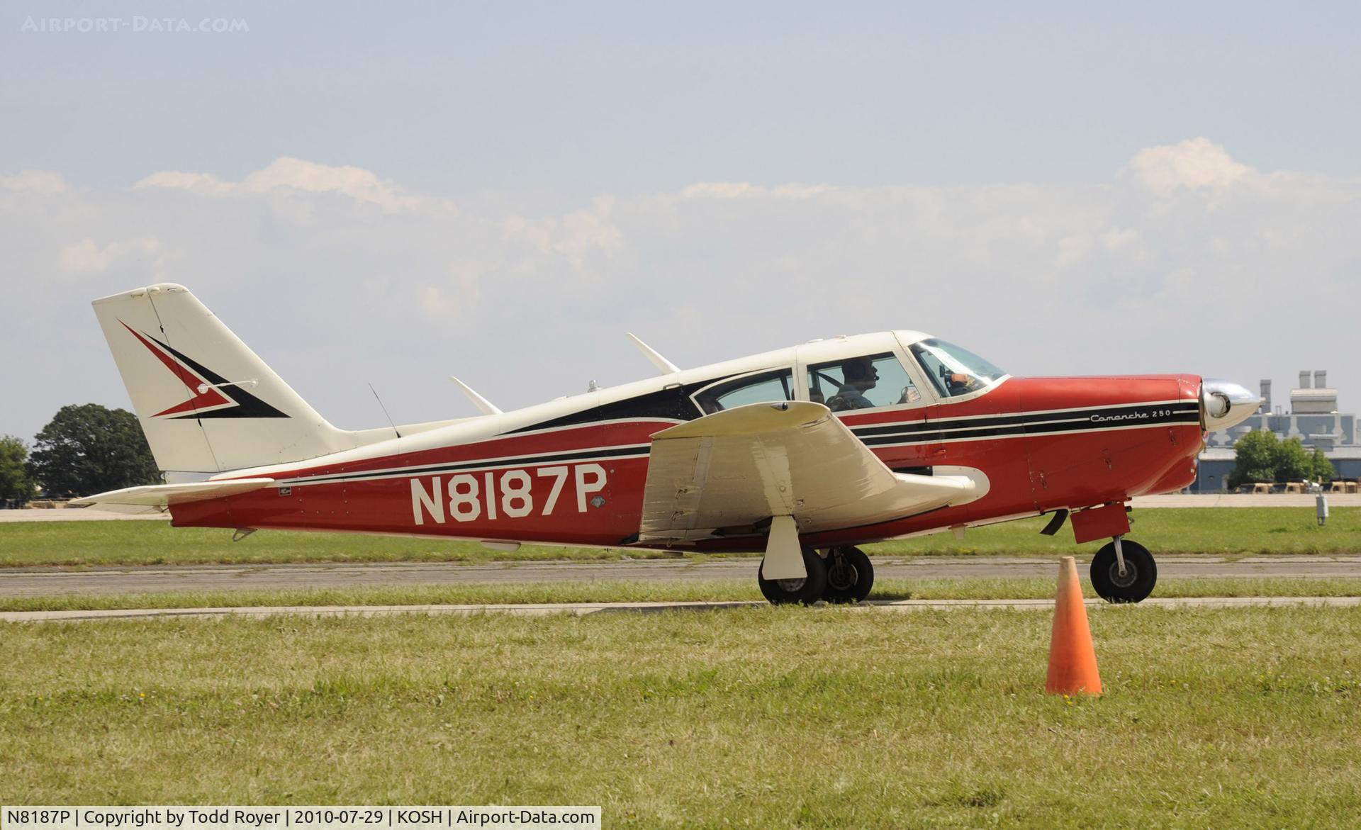 N8187P, 1963 Piper PA-24-250 Comanche C/N 24-3443, EAA AIRVENTURE 2010