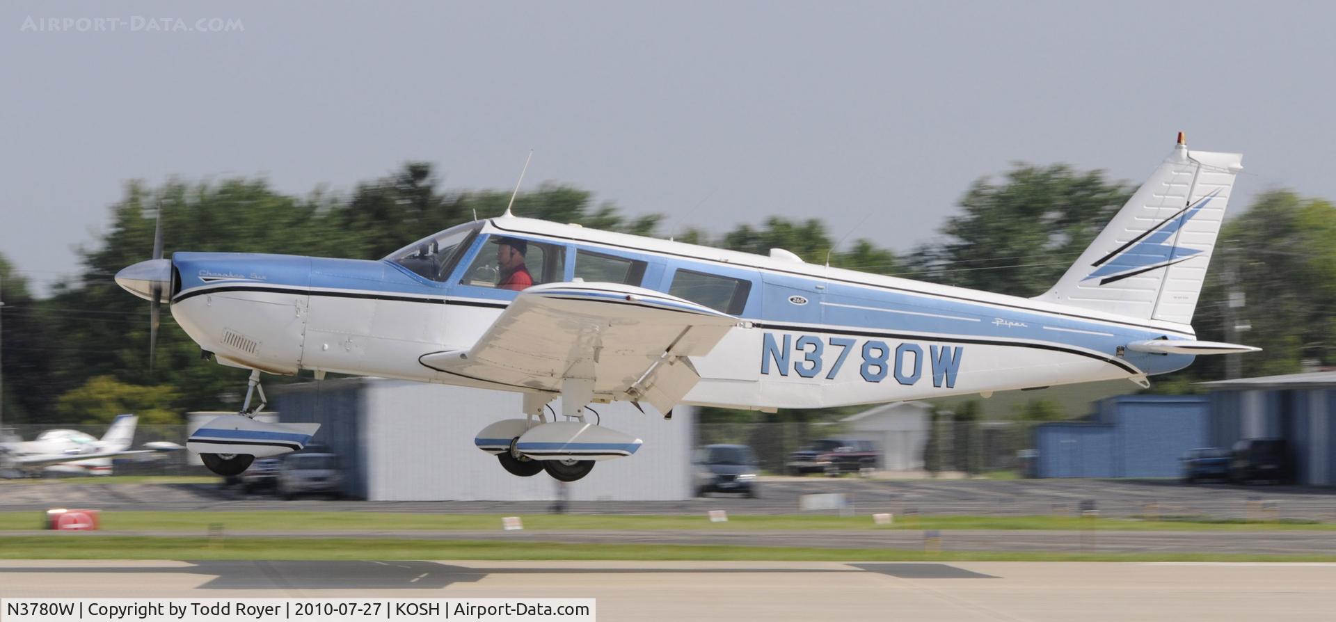 N3780W, 1966 Piper PA-32-260 Cherokee Six Cherokee Six C/N 32-702, EAA AIRVENTURE 2010