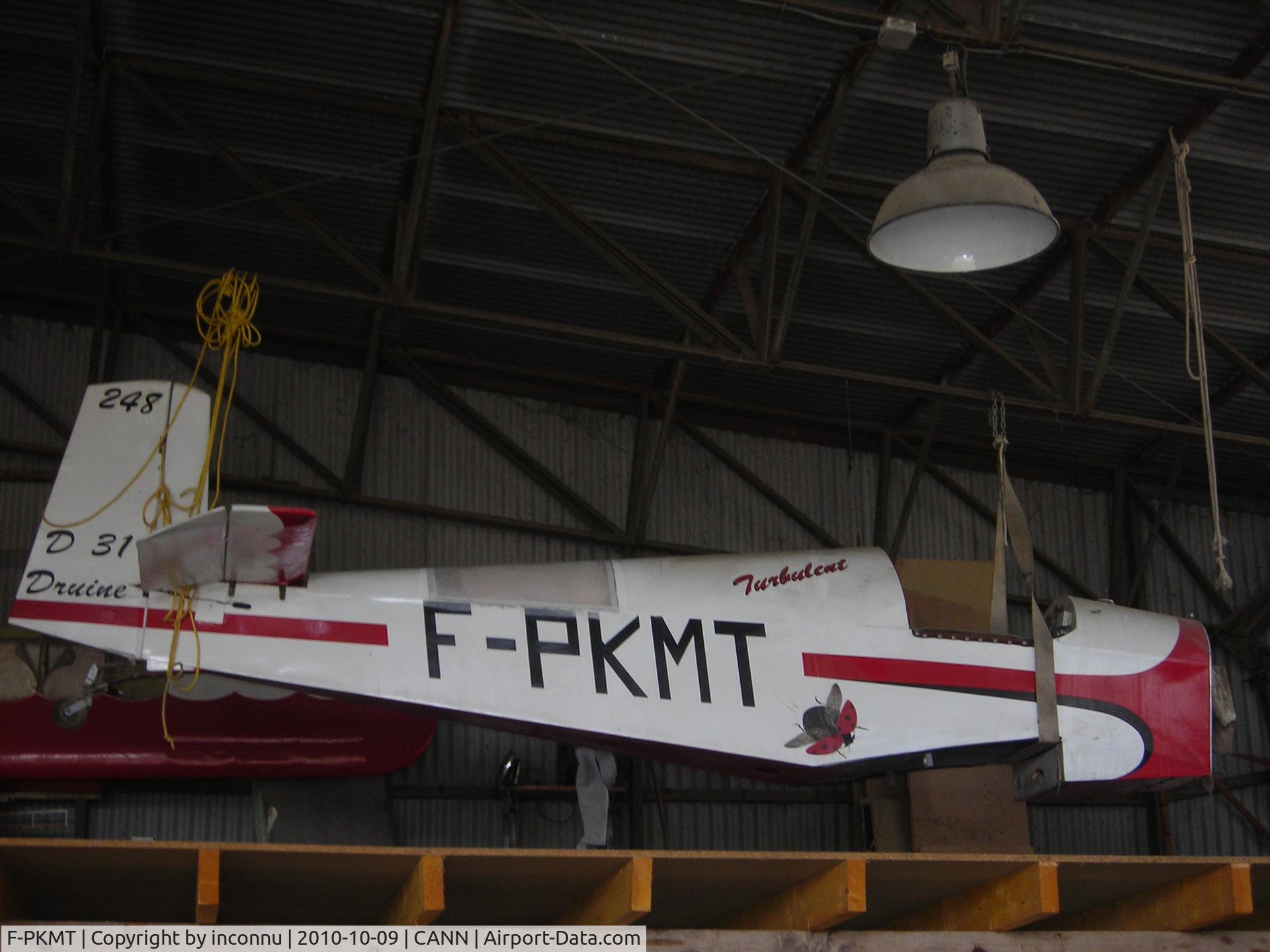 F-PKMT, Druine D-31 C/N 248, actuellement à Cannes (France)