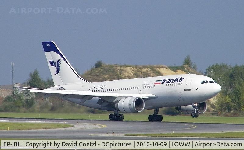 EP-IBL, 1987 Airbus A310-304 C/N 436, Schedule arrival from Teheran.