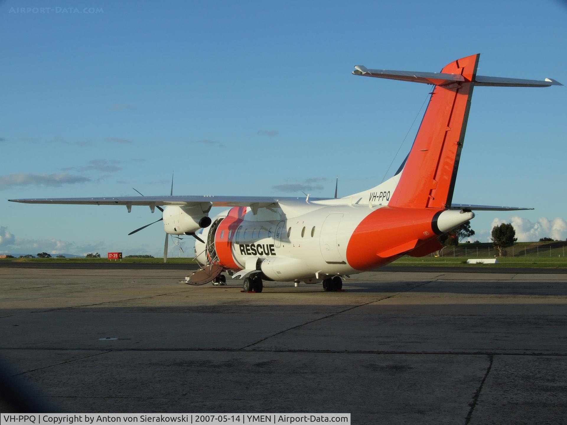 VH-PPQ, 1995 Dornier 328-100 C/N 3051, VH-PPQ @ YMEN Dornier 328-110 Coast Guard Rescue