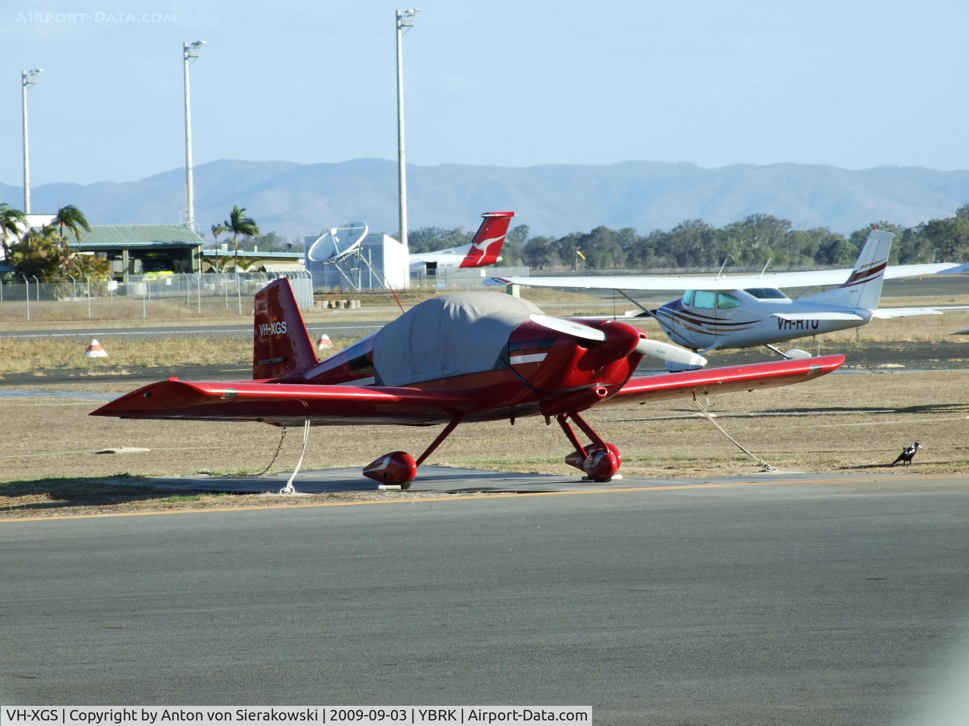 VH-XGS, 1992 Vans RV-6A C/N N166, VH-XGS @ YBRK Amateur Built Vans RV-6A