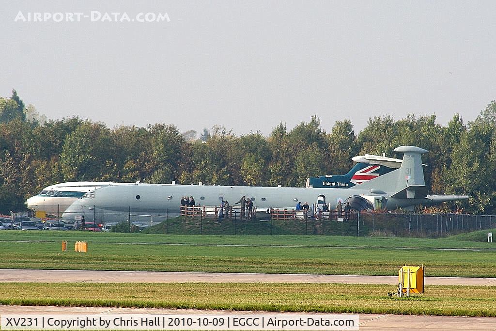 XV231, Hawker Siddeley Nimrod MR.2 C/N 8006, HS Nimrod preserved at the AVP