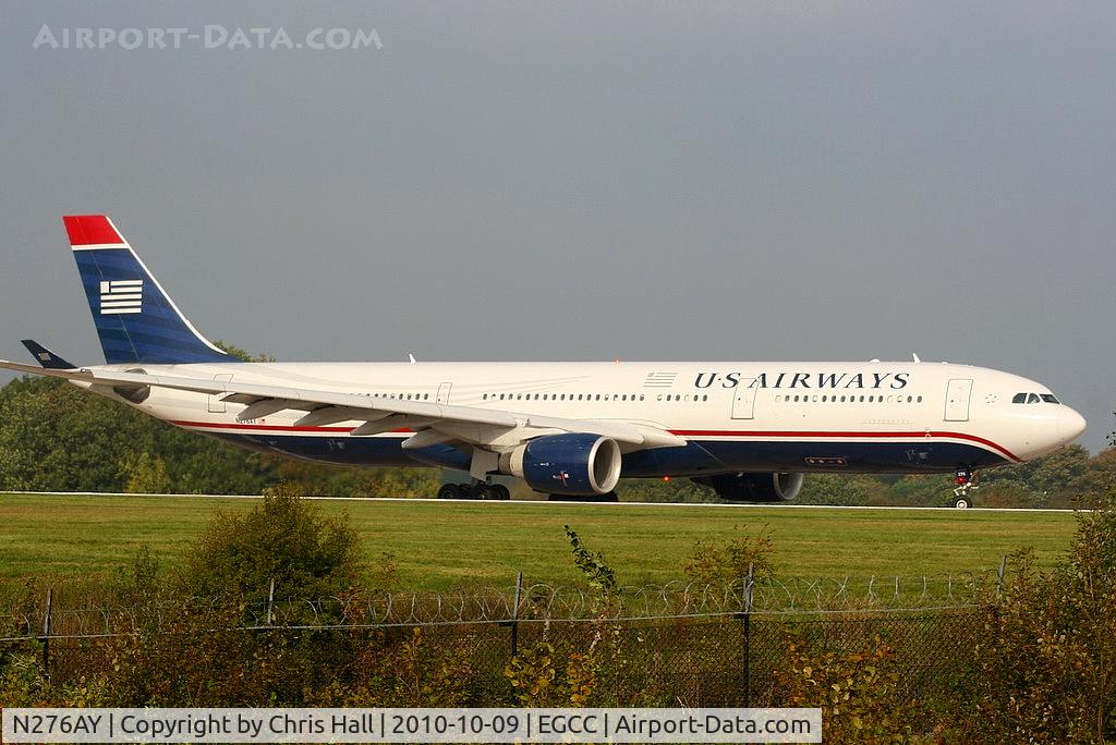 N276AY, 2000 Airbus A330-323 C/N 375, US Airways