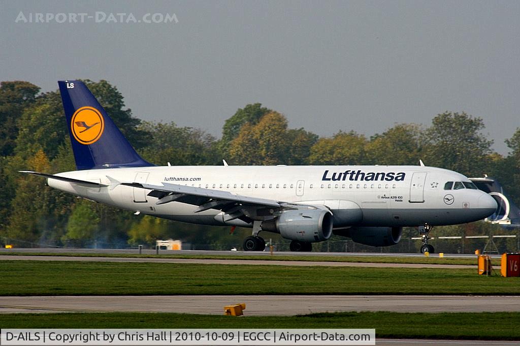 D-AILS, 1997 Airbus A319-114 C/N 729, Lufthansa
